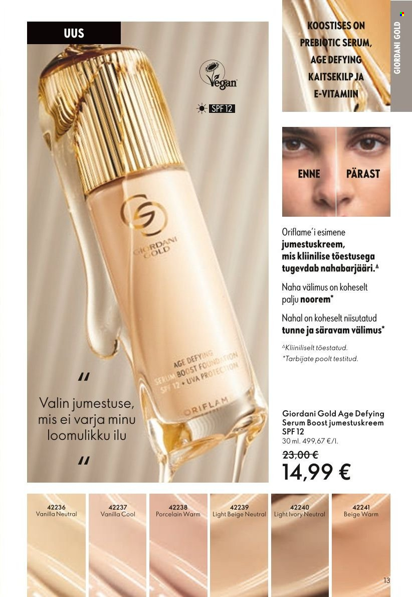 oriflame - Oriflame kliendileht - Kataloog 03 - page: 13