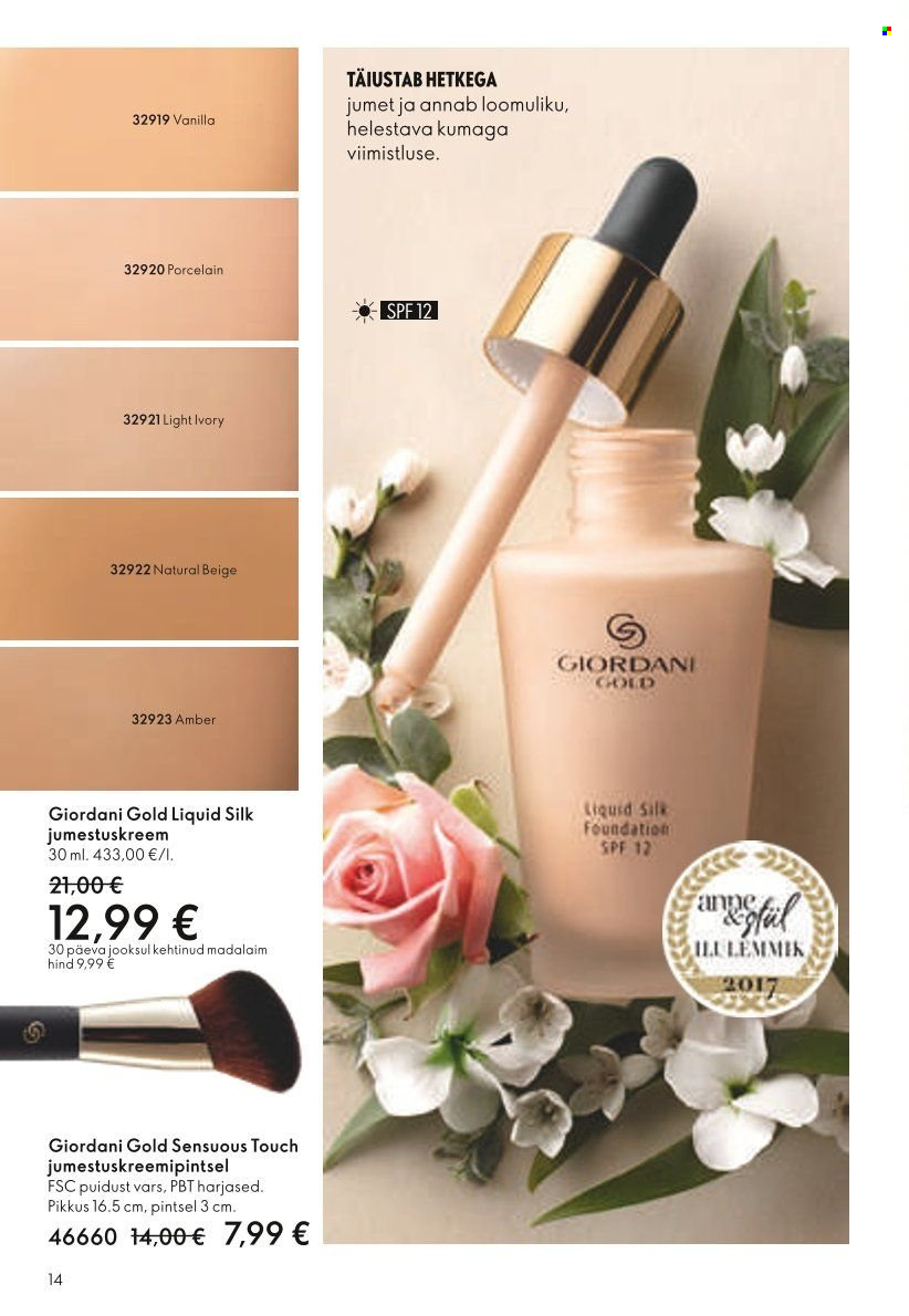 oriflame - Oriflame kliendileht - Kataloog 03 - page: 14