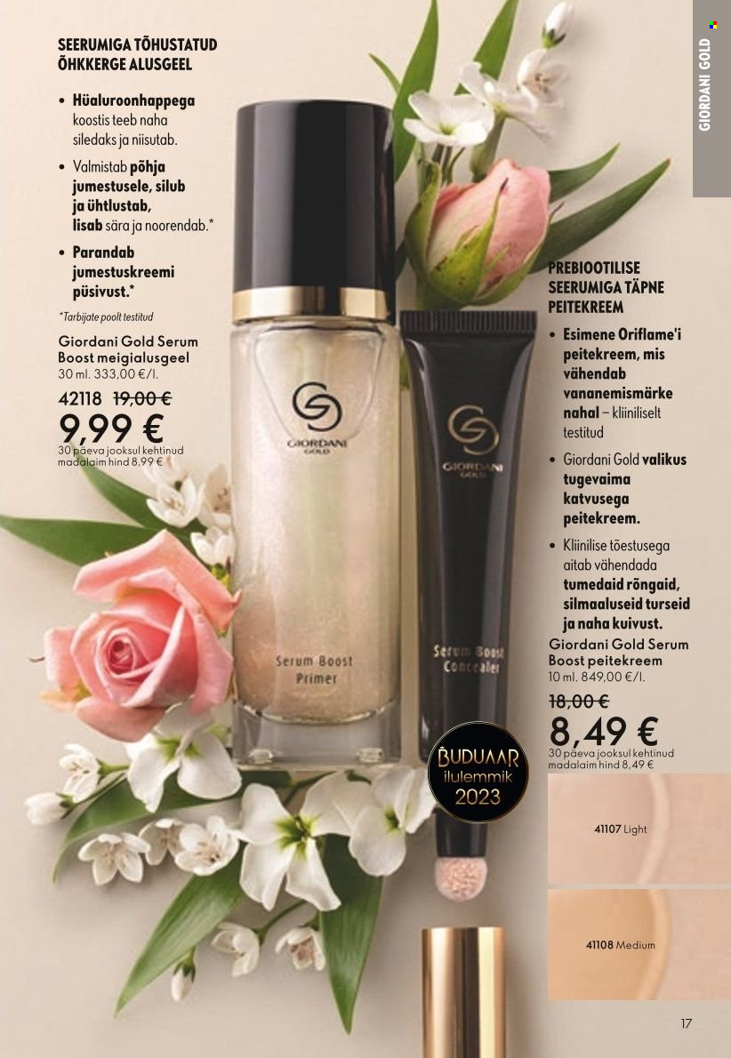 oriflame - Oriflame kliendileht - Kataloog 03 - page: 17