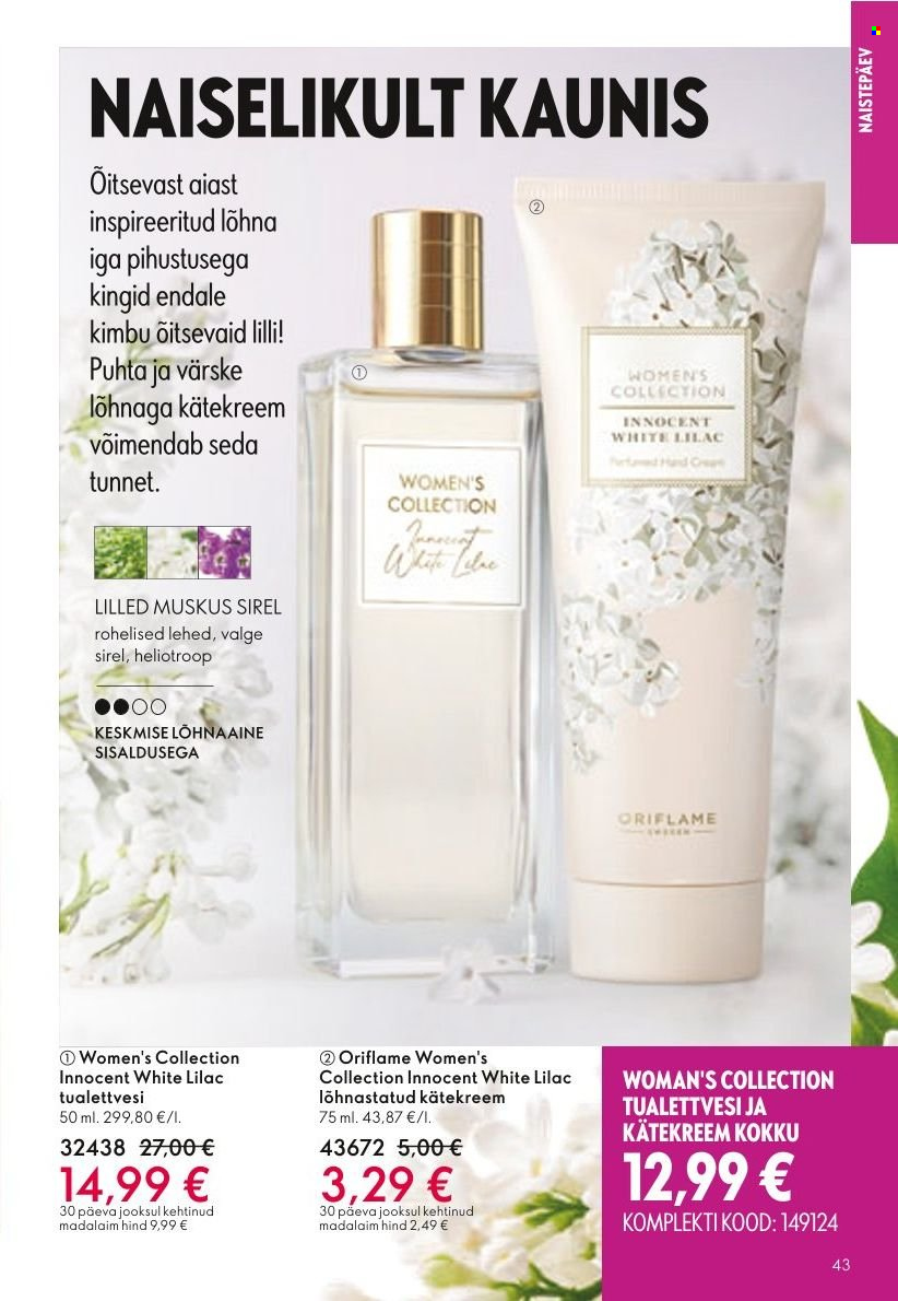 oriflame - Oriflame kliendileht - Kataloog 03 - page: 43