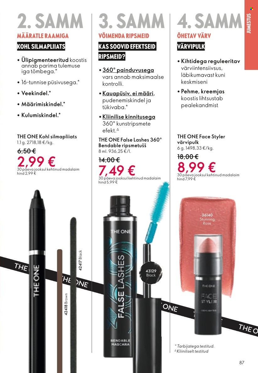 oriflame - Oriflame kliendileht - Kataloog 03 - page: 87