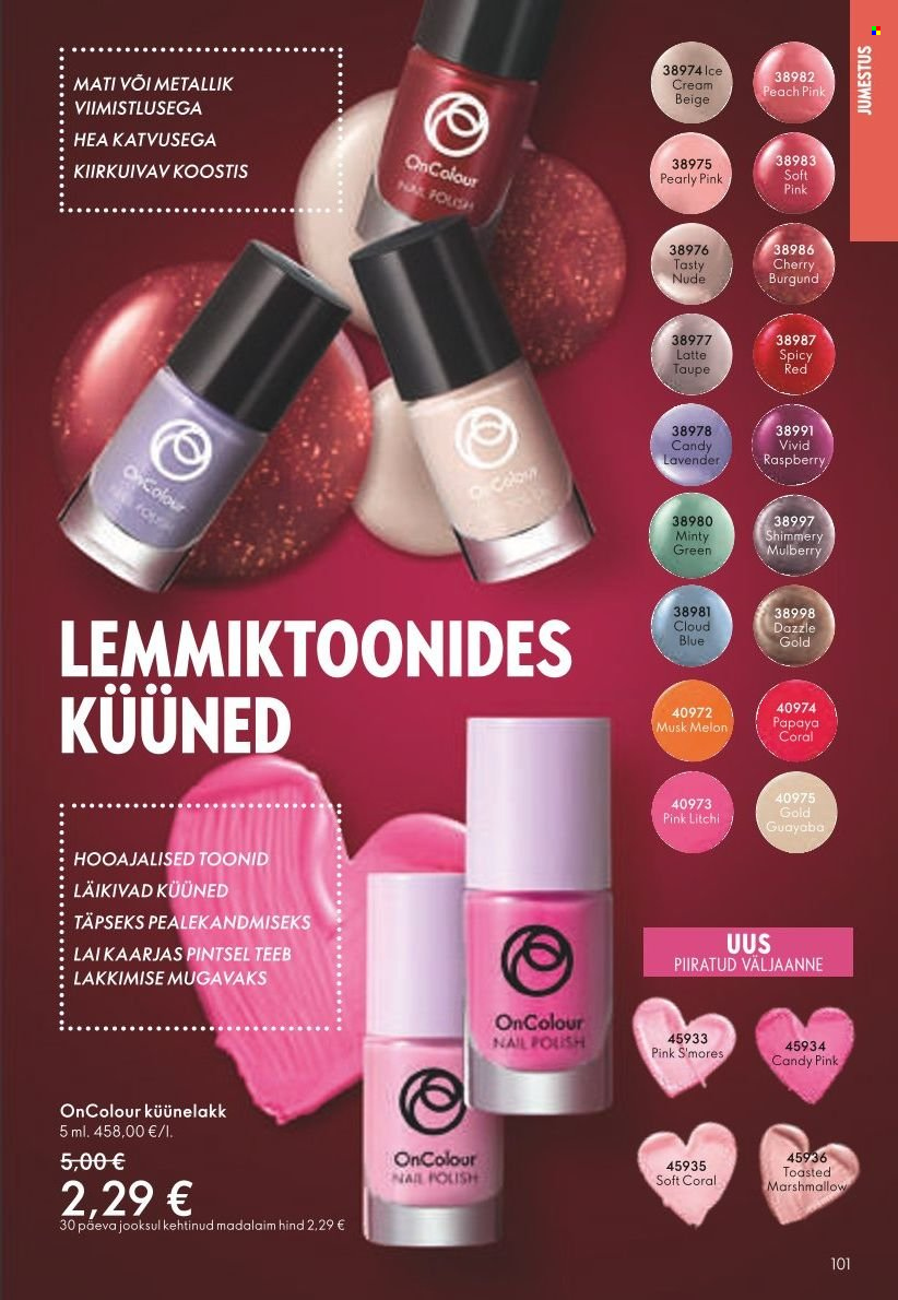 oriflame - Oriflame kliendileht - Kataloog 03 - page: 101