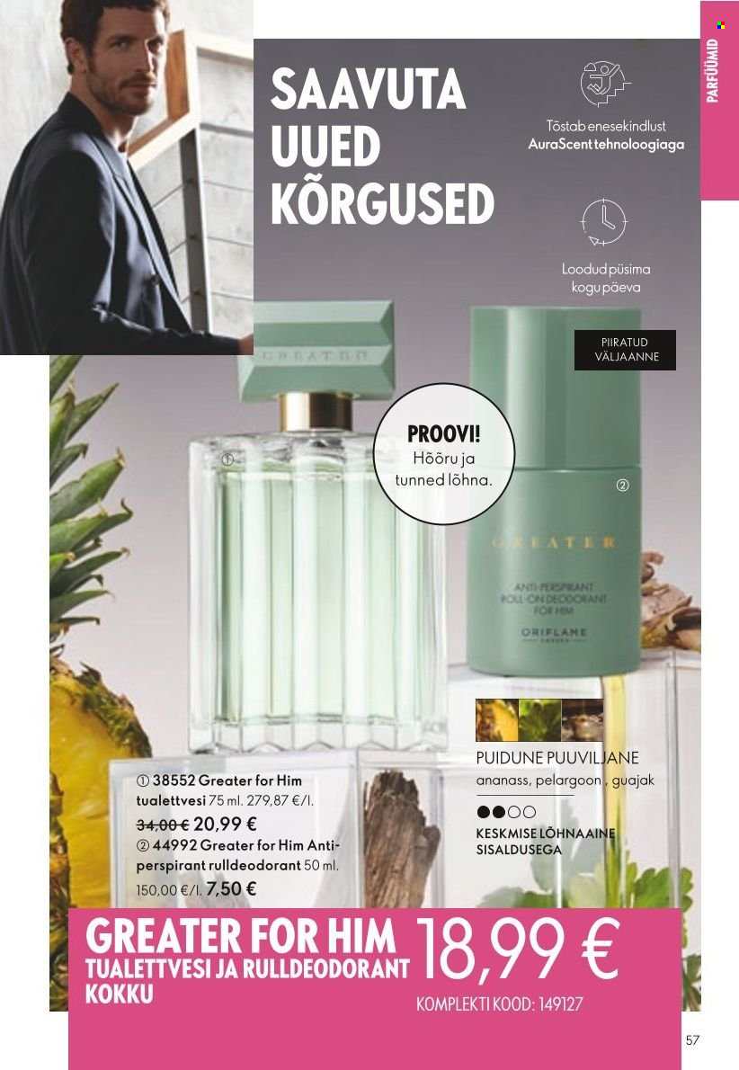 oriflame - Oriflame kliendileht - Kataloog 03 - page: 57