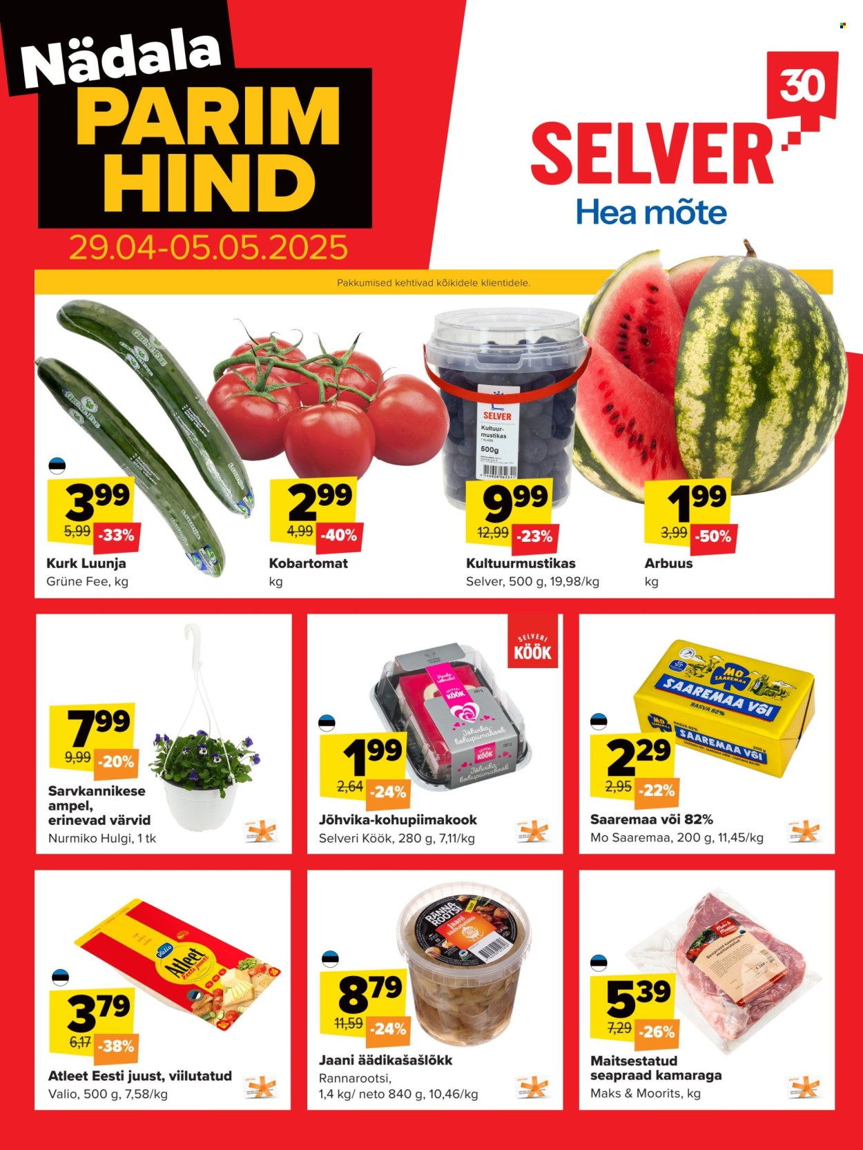 selver - Selver kliendileht - Hea mõte (29.04 - 5.05.2025) - page: 1