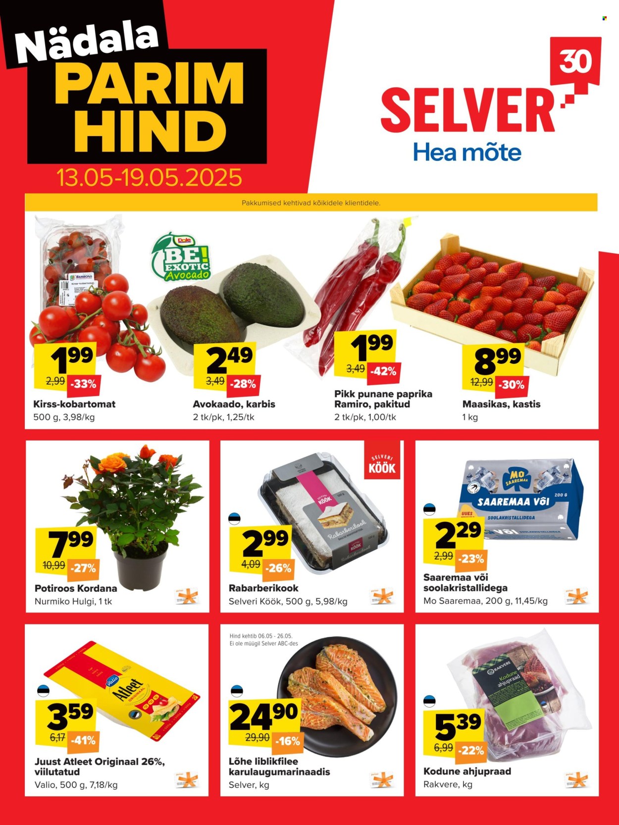 selver - Selver kliendileht - Nädala parim hind (13.05 - 19.05.2025)