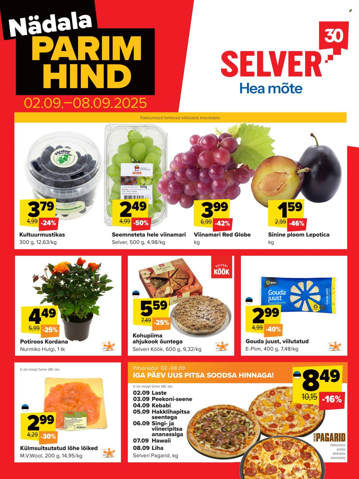 selver - Selver kliendileht - Nädala parim hind (2.09 - 8.09.2025)