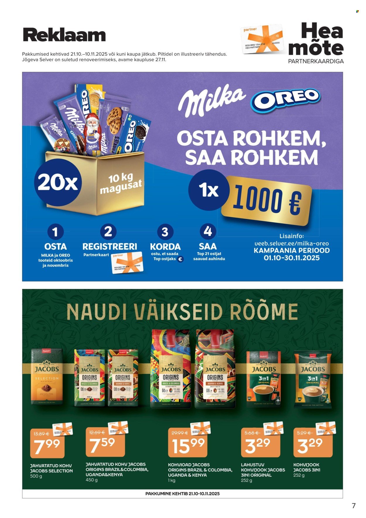 selver - Selver kliendileht - Hea Mõte (21.10 - 10.11.2025) - page: 7