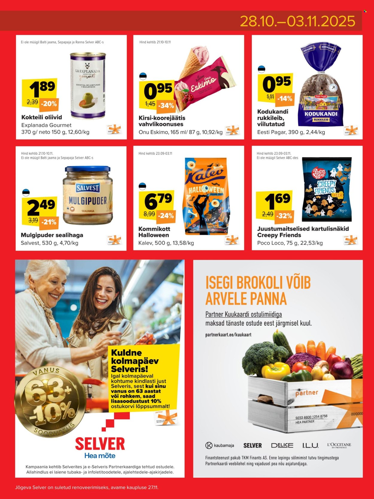selver - Selver kliendileht - Nädala parim hind (28.10 - 3.11.2025) - page: 3