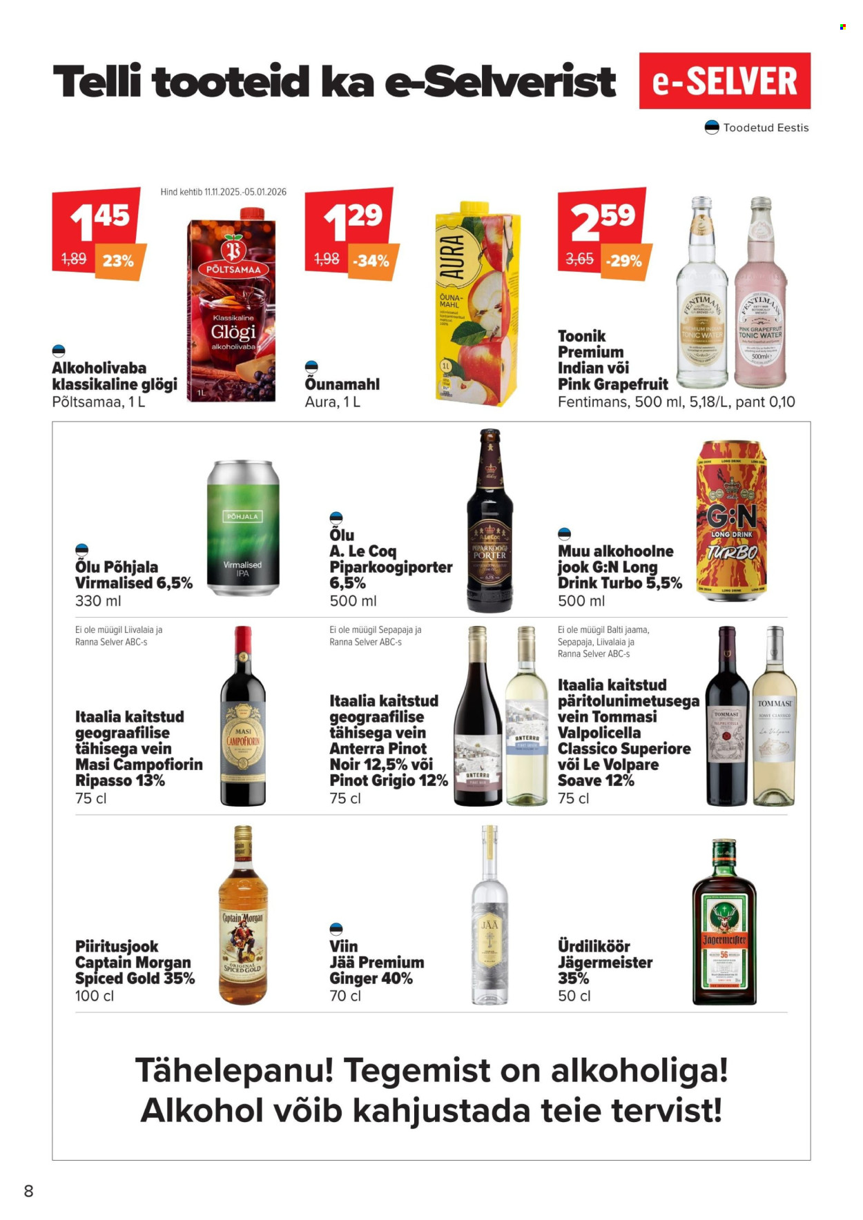 selver - Selver kliendileht - Hea Mõte (11.11 - 1.12.2025) - page: 8