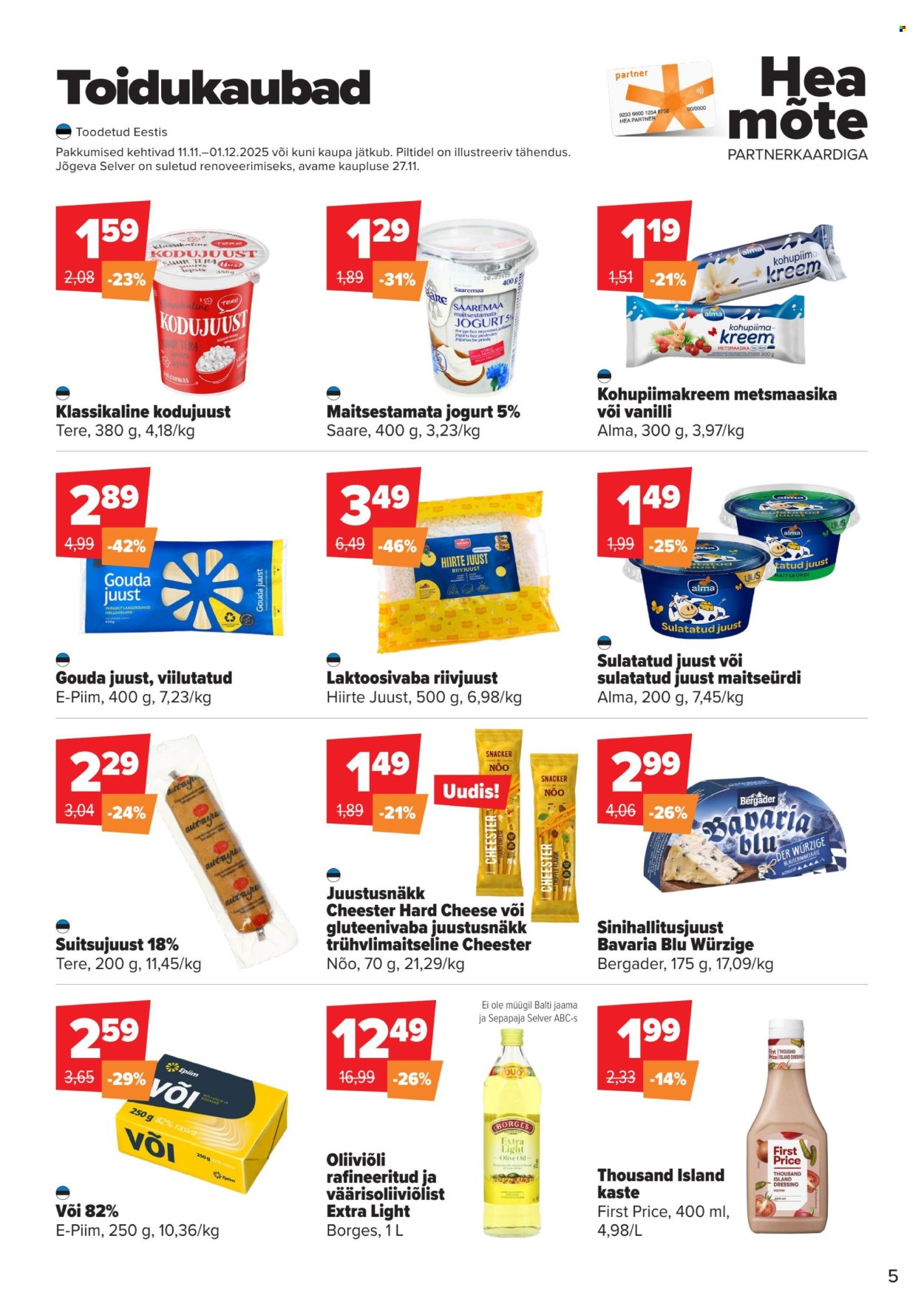 selver - Selver kliendileht - Hea Mõte (11.11 - 1.12.2025) - page: 5