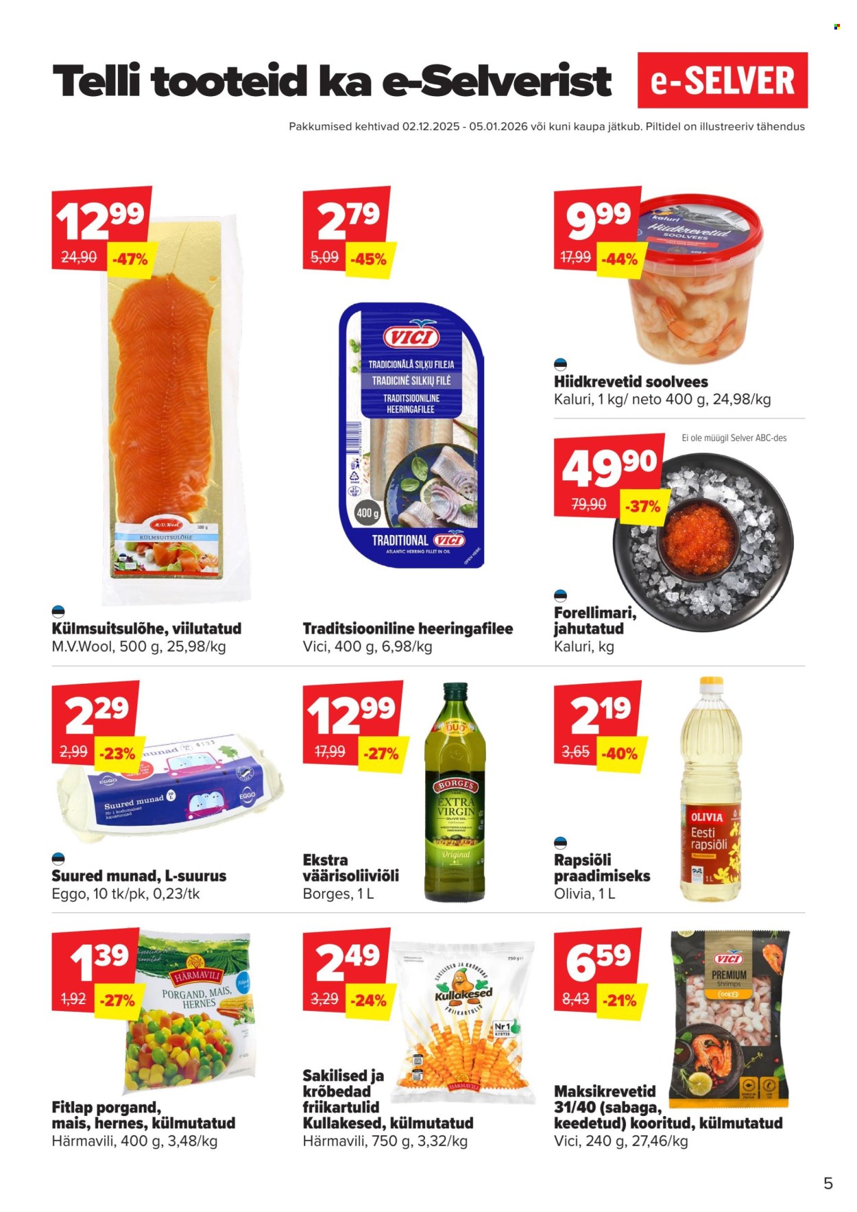 selver - Selver kliendileht - Hea Mõte (2.12.2025 - 5.01.2026) - page: 5