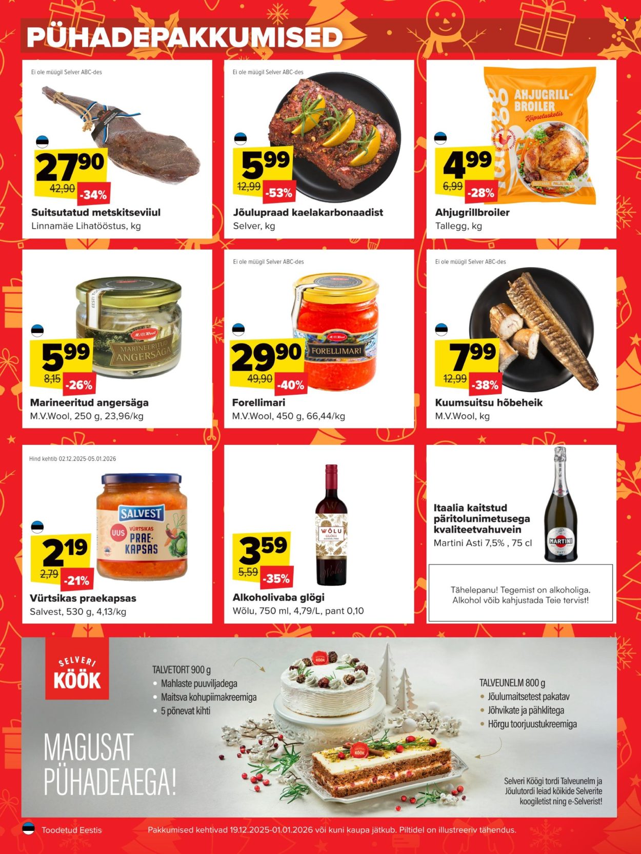 selver - Selver kliendileht - Nädala Parim Hind (19.12.2025 - 1.01.2026) - page: 2