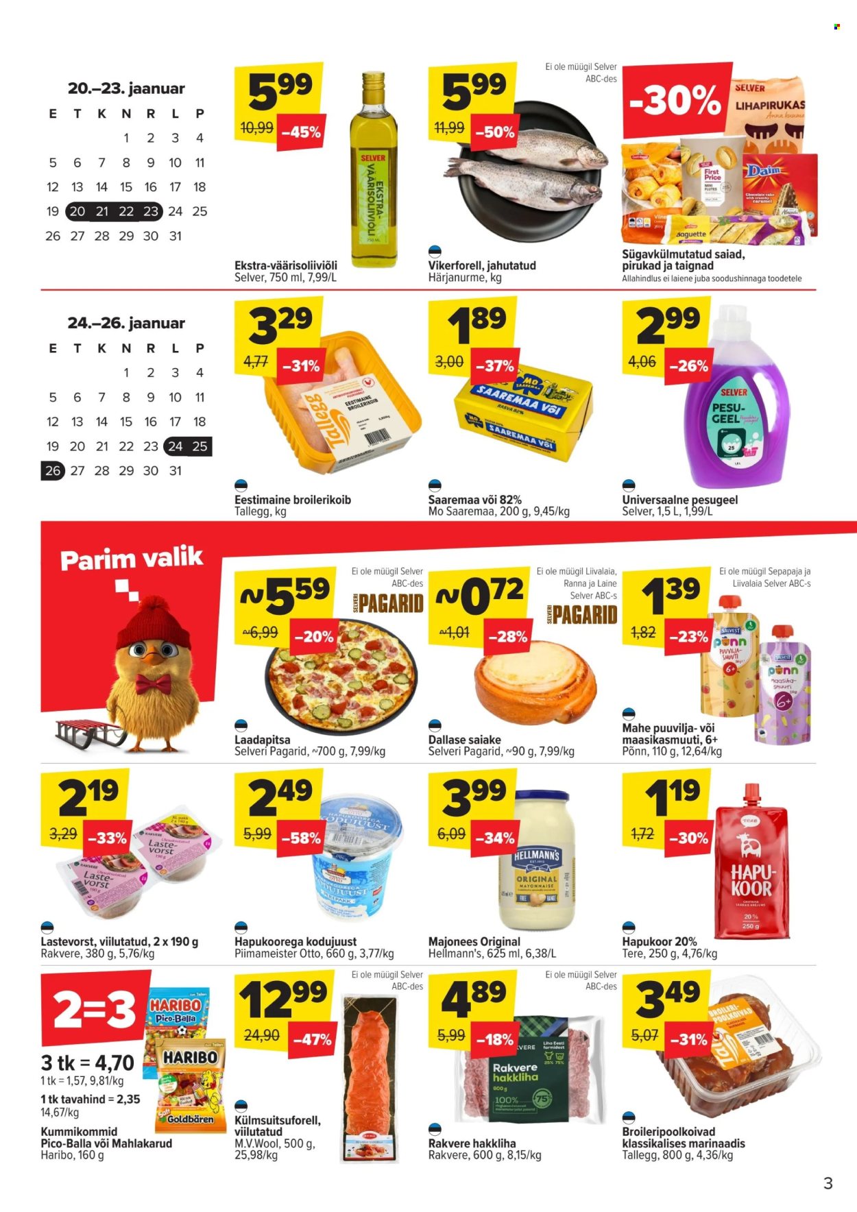 selver - Selver kliendileht (6.01 - 26.01.2026) - page: 3