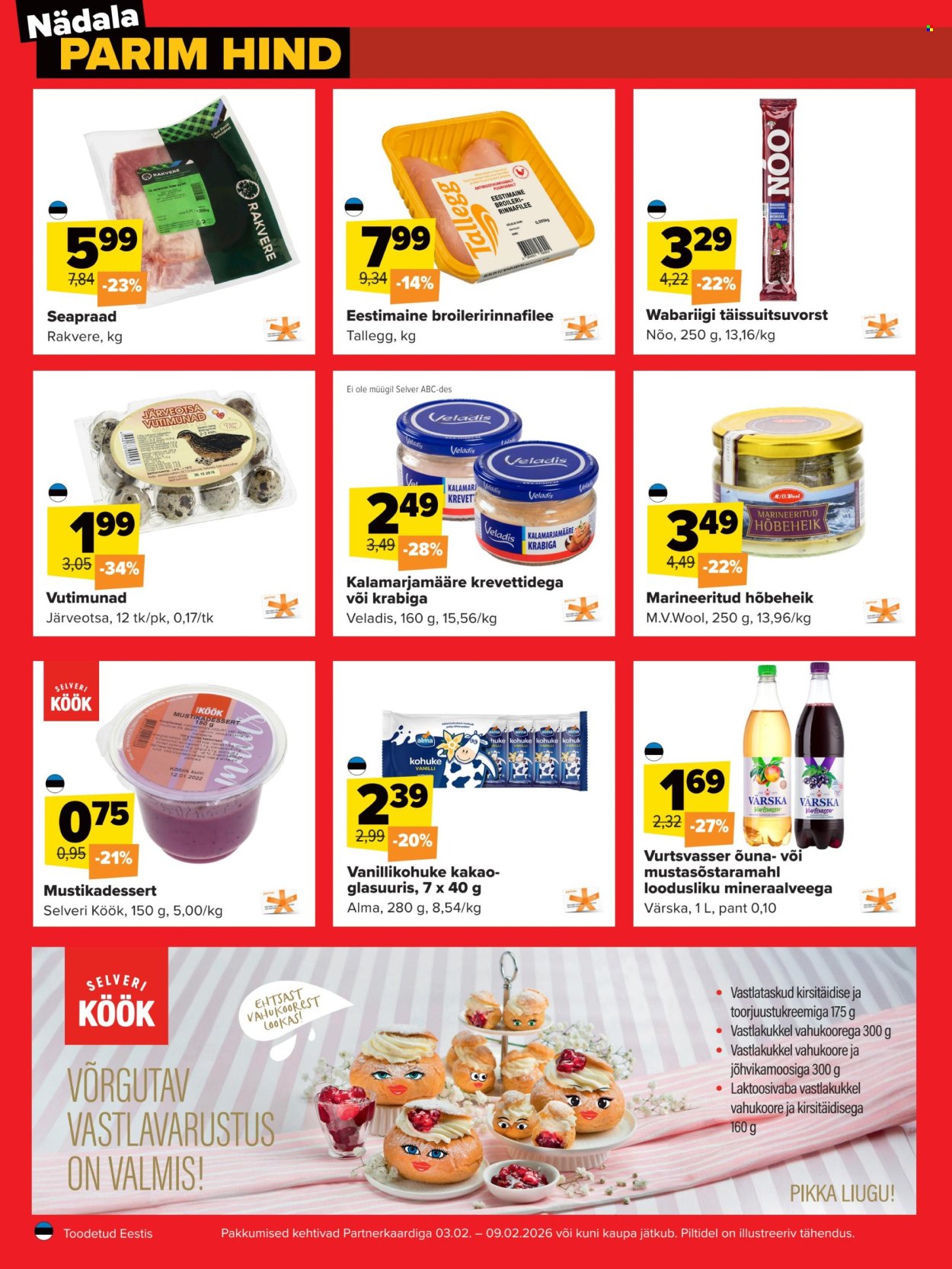 selver - Selver kliendileht - Nädala parim hind (3.02 - 9.02.2026) - page: 2