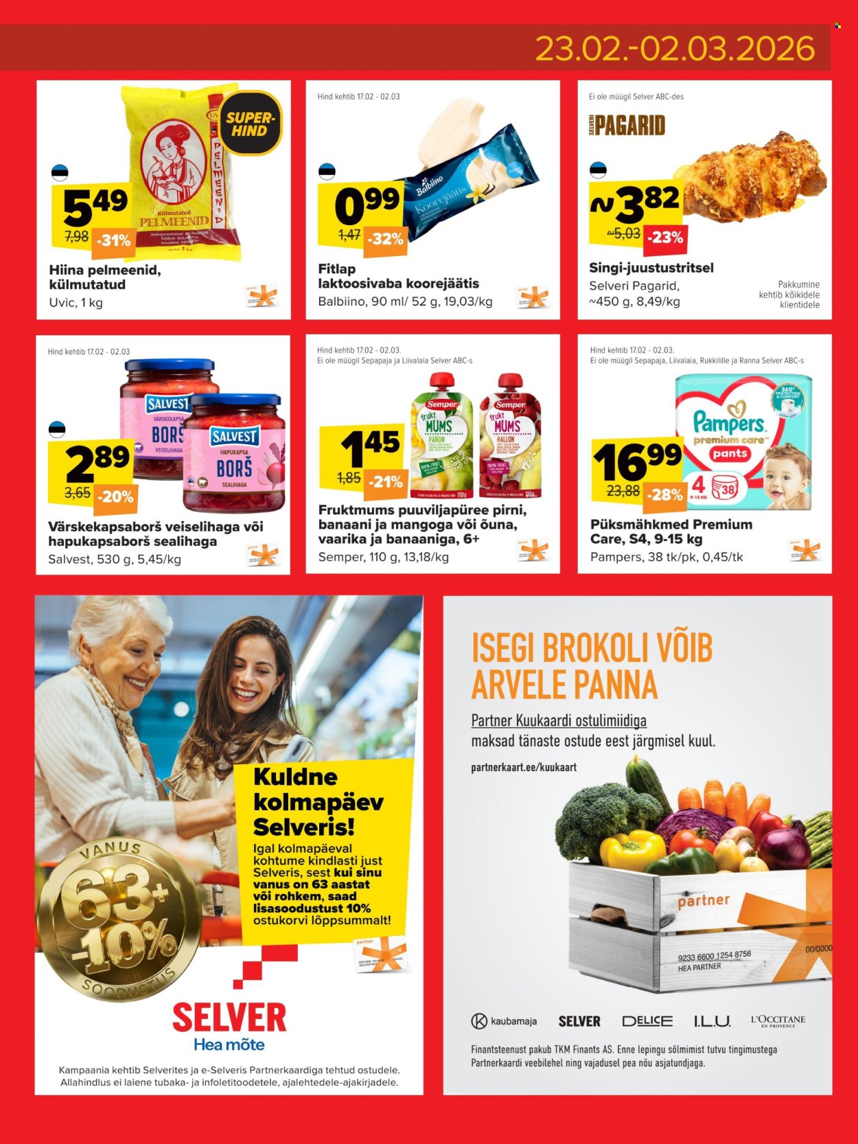 selver - Selver kliendileht - Nädala parim hind (23.02 - 2.03.2026) - page: 3