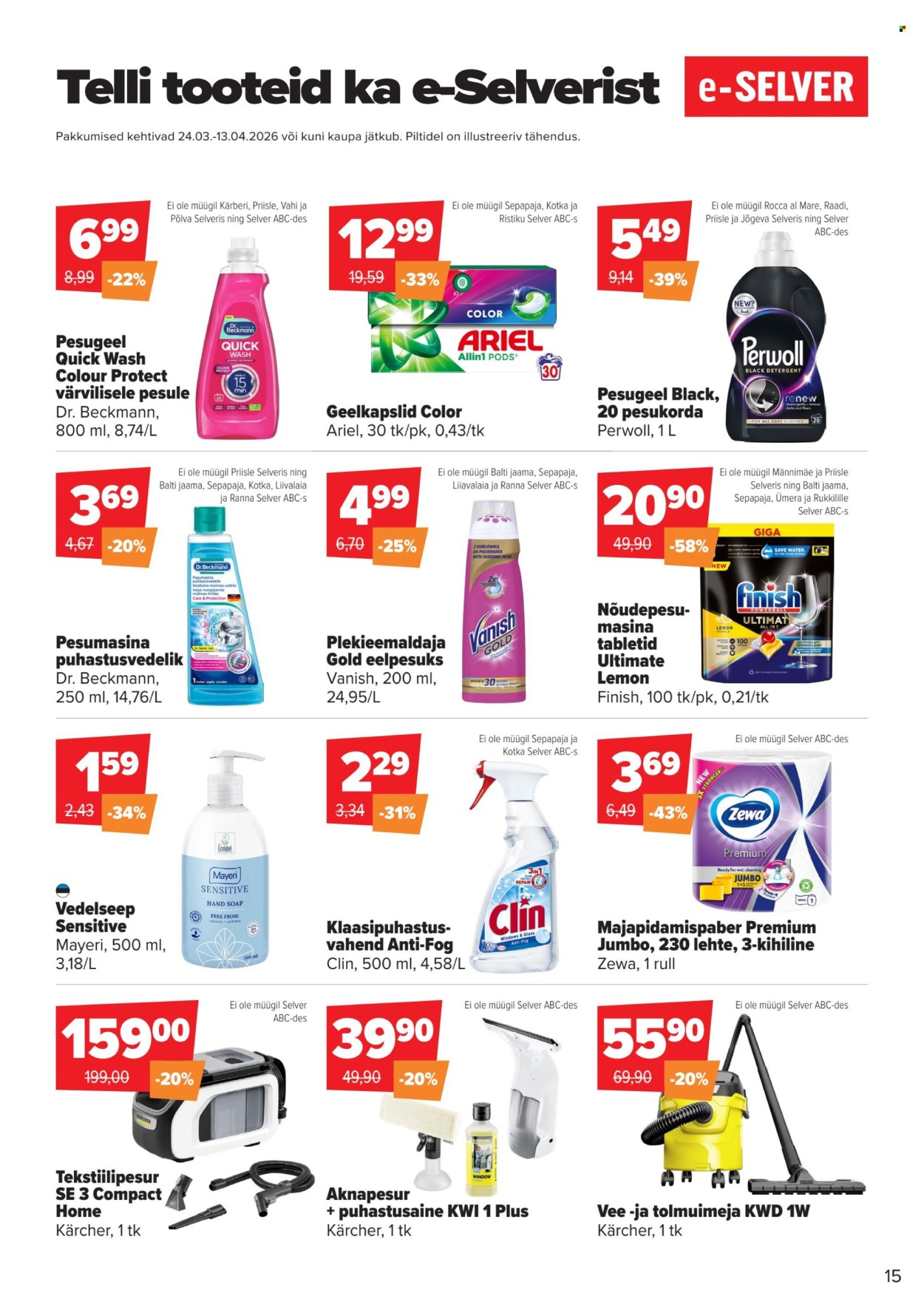selver - Selver kliendileht - Hea Mõte (24.03 - 13.04.2026) - page: 15