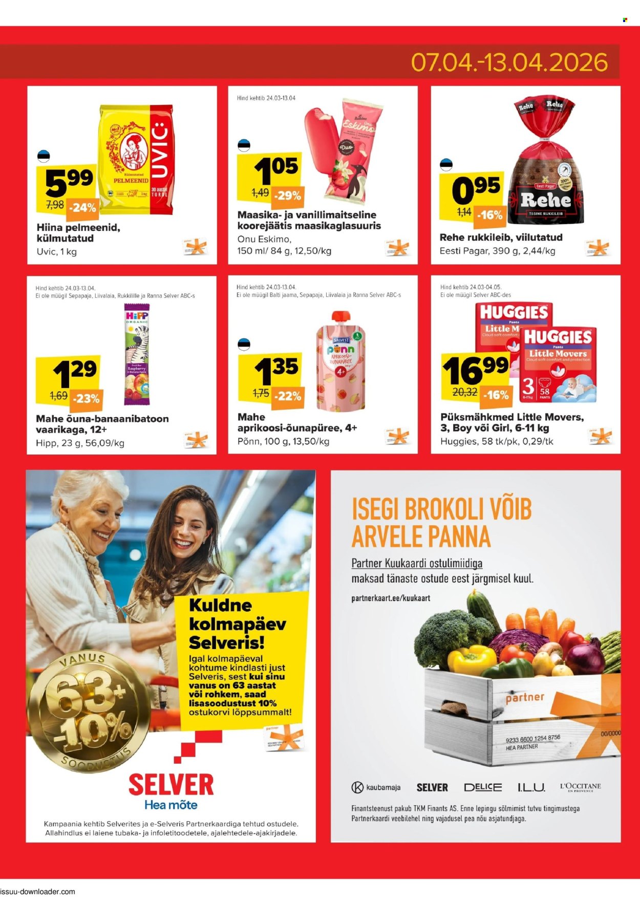 selver - Selver kliendileht - Nädala parim hind (7.04 - 13.04.2026) - page: 3