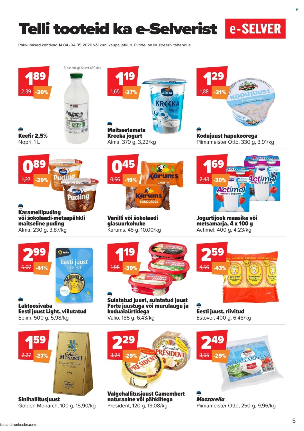selver - Selver kliendileht - Hea mõte (14.04 - 4.05.2026) - page: 5