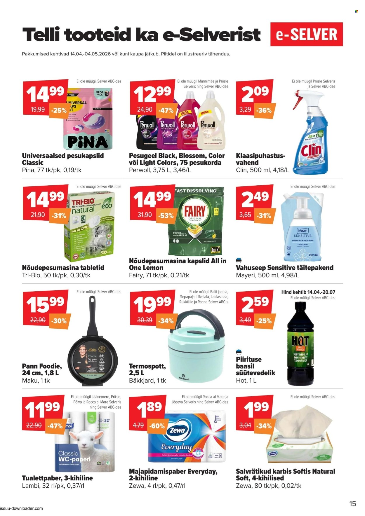 selver - Selver kliendileht - Hea mõte (14.04 - 4.05.2026) - page: 15