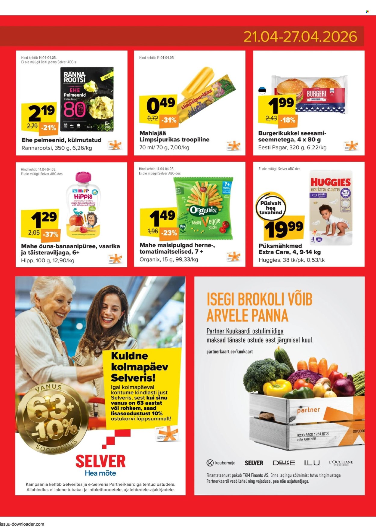 selver - Selver kliendileht - Nädala parim hind (21.04 - 27.04.2026) - page: 3
