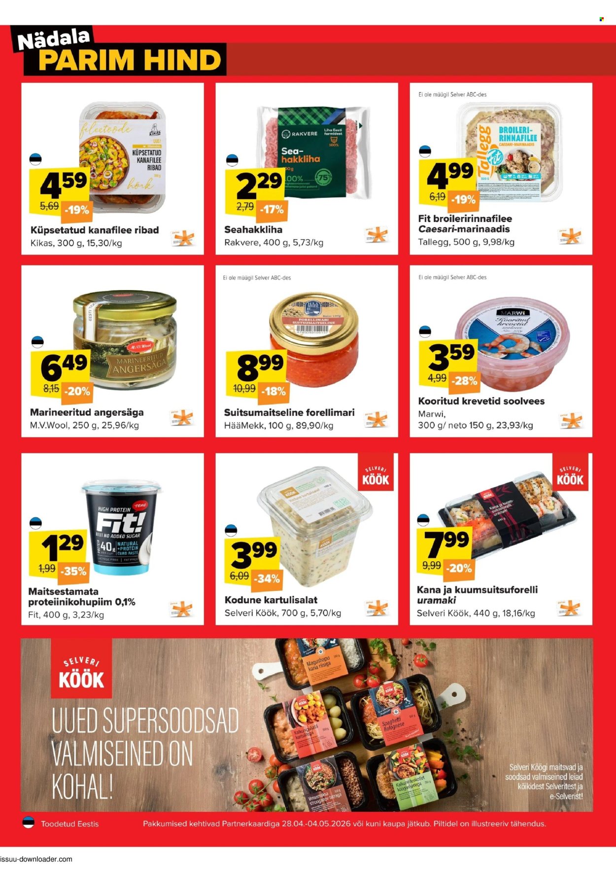 selver - Selver kliendileht - Nädala parim hind (28.04 - 4.05.2026) - page: 2