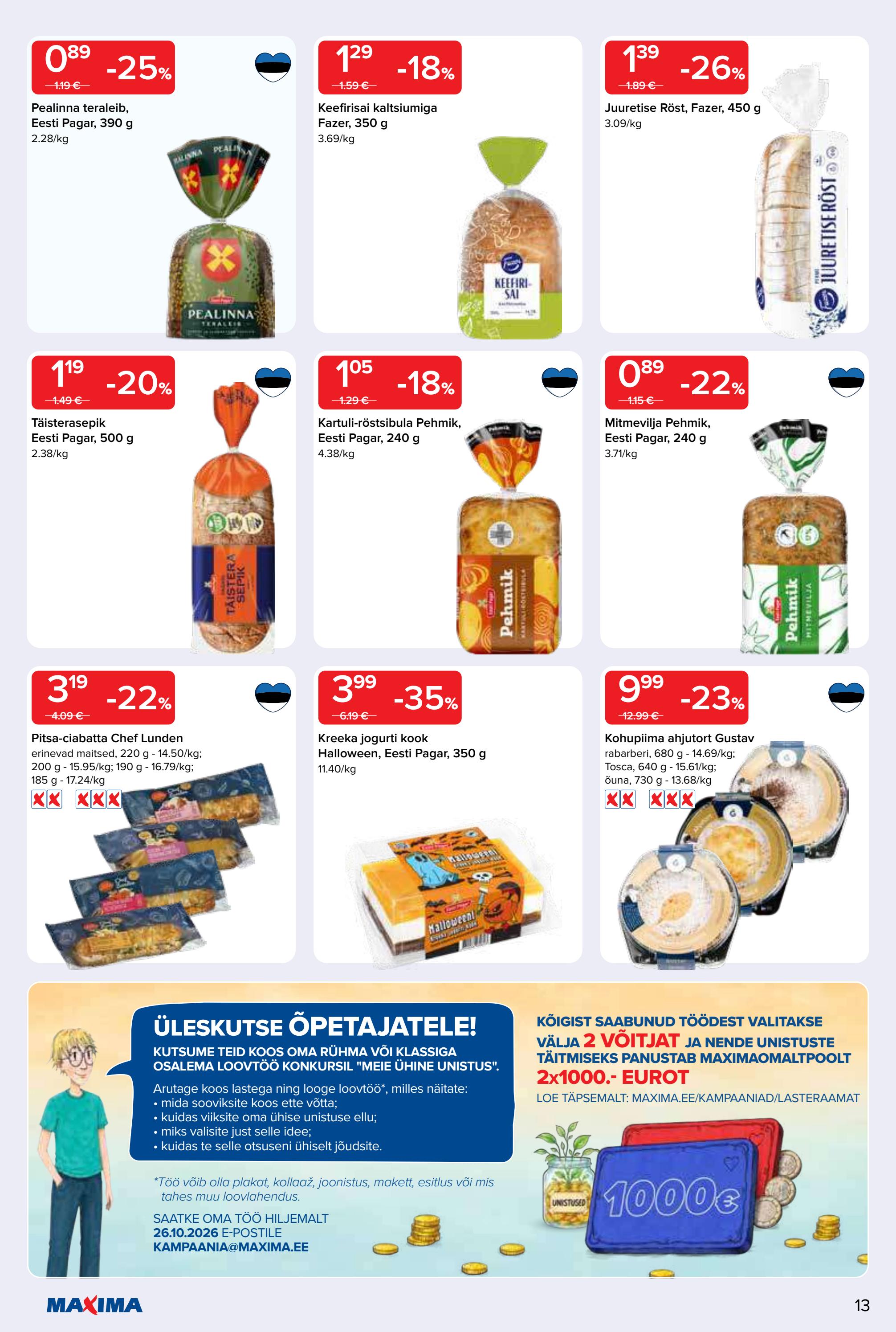 maxima - Maxima kliendileht 20.-26.10 (2026-10-20 - 2026-10-26) - page: 14