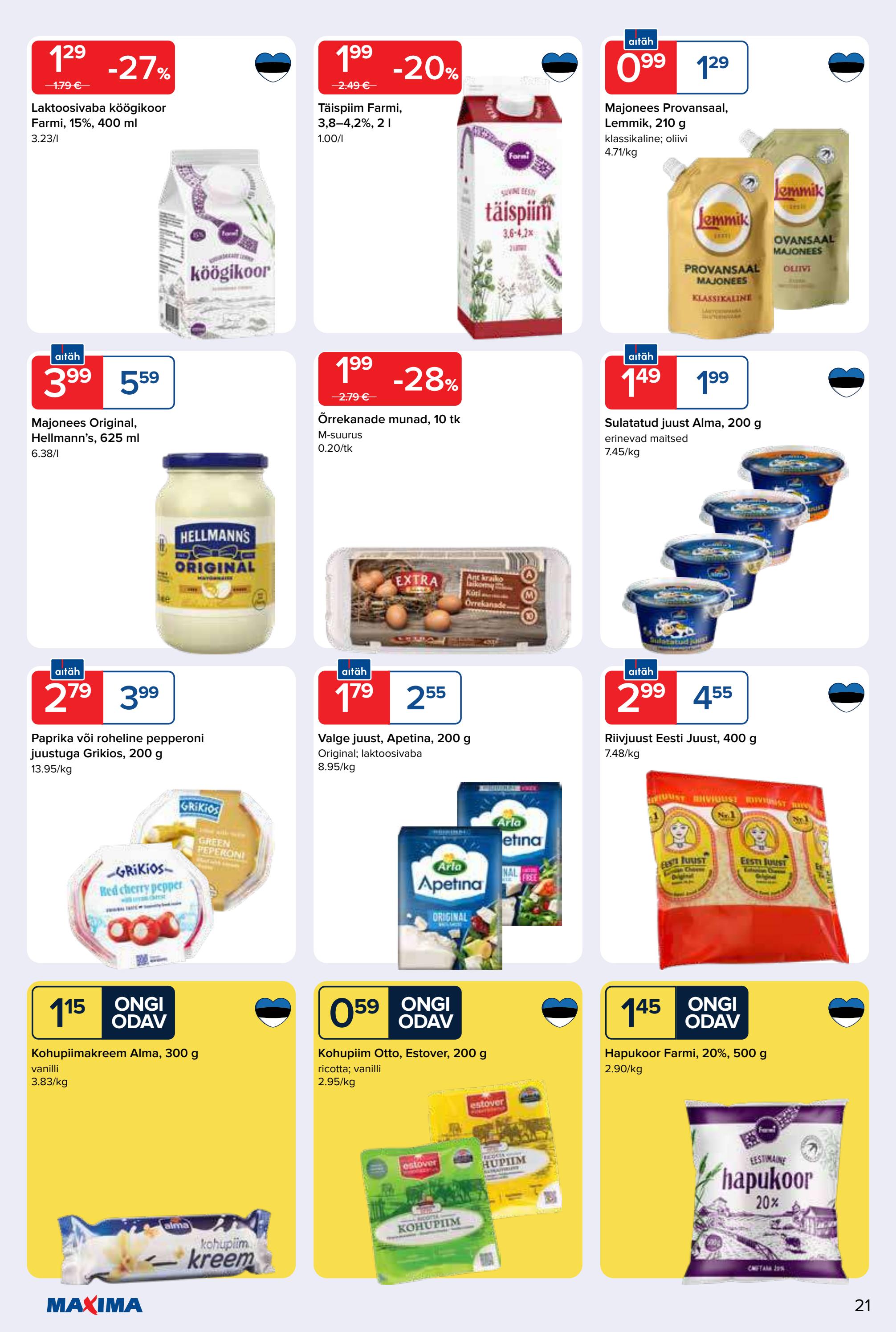 maxima - Maxima kliendileht 20.-26.10 (2026-10-20 - 2026-10-26) - page: 22