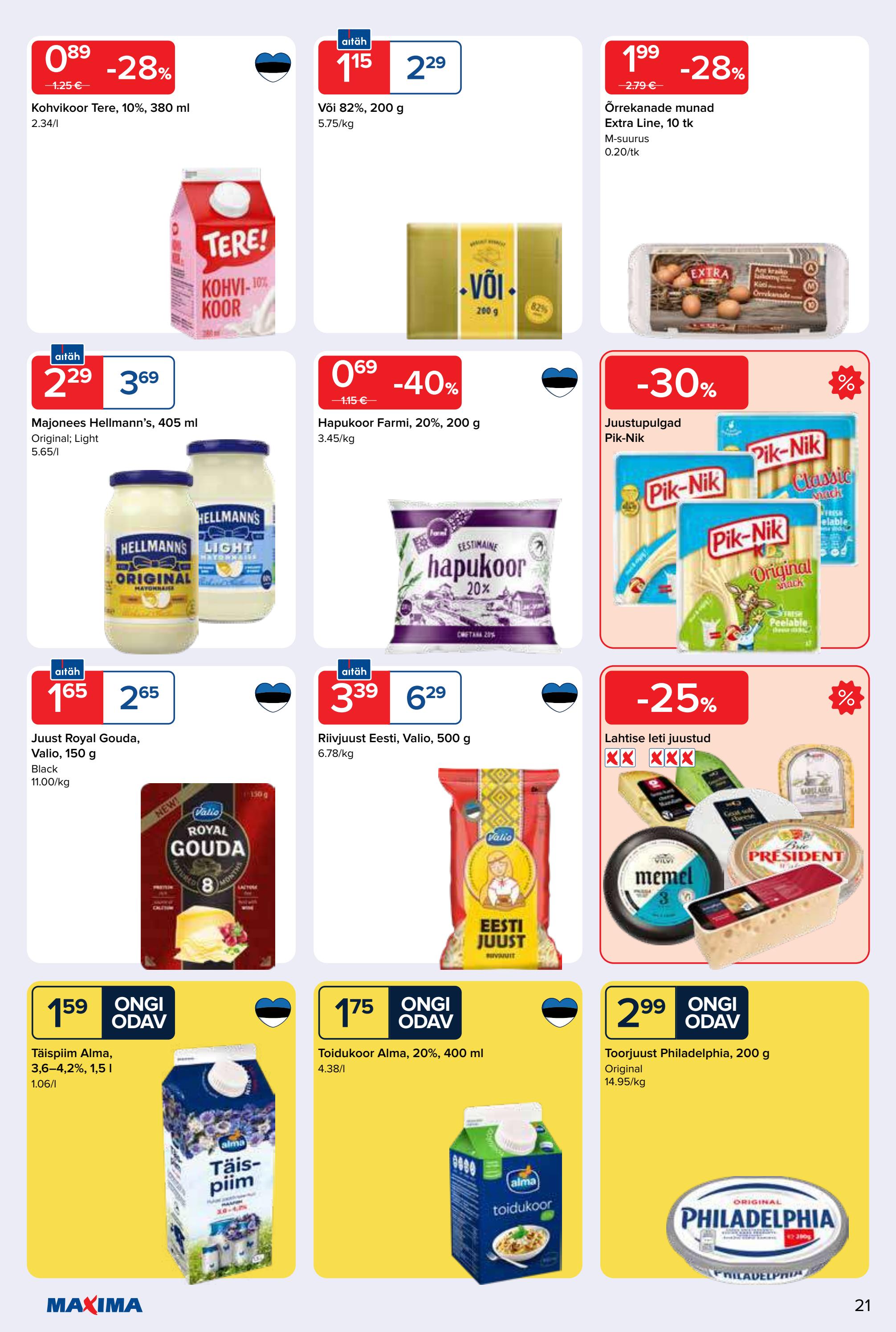 maxima - Maxima kliendileht 27.10-2.11 (2026-10-27 - 2026-11-02) - page: 22