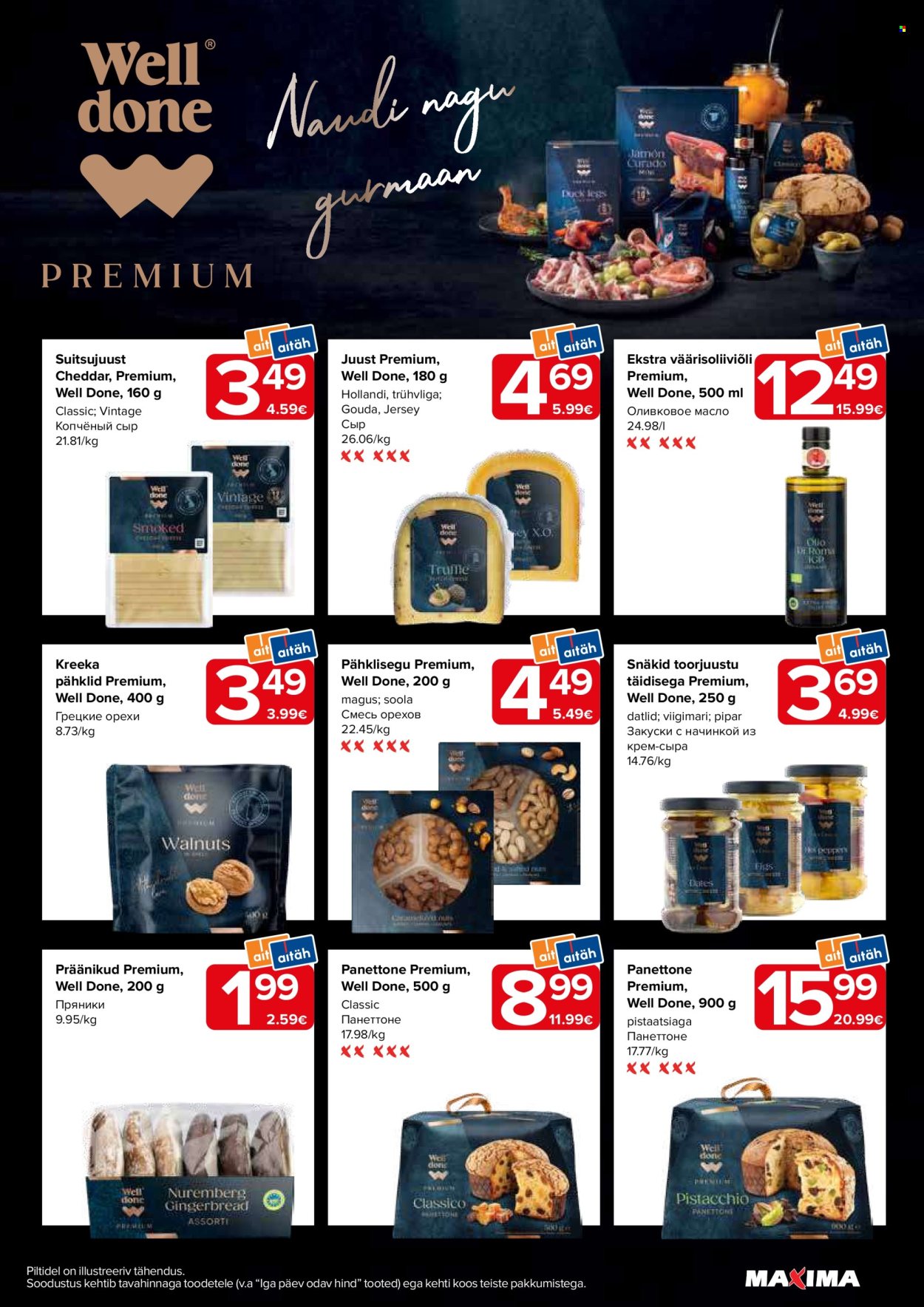 maxima - Maxima kliendileht - Well done Premium (8.11 - 25.11.2024)