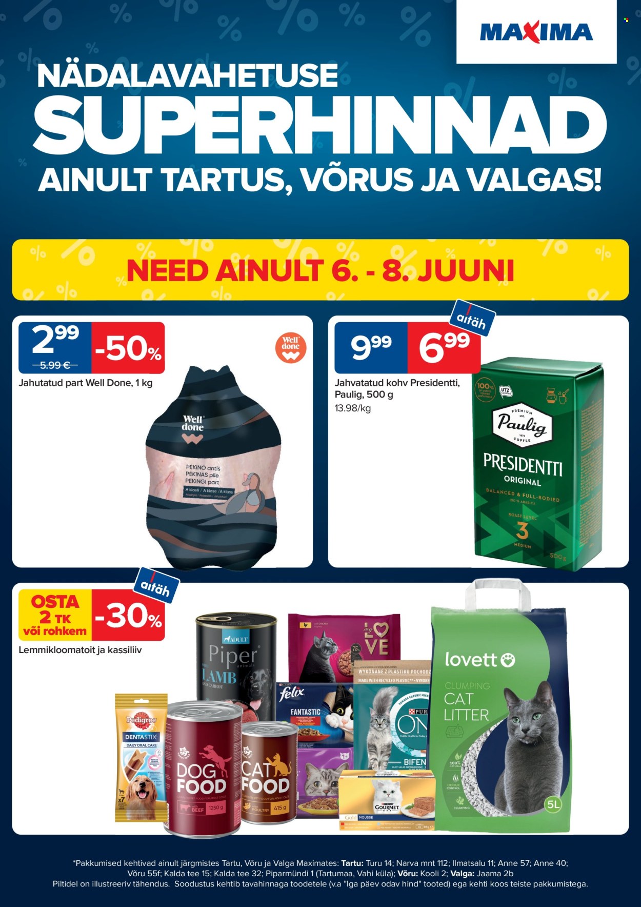 maxima - Maxima kliendileht - Tartu, Võru, Valga ERIPAKKUMISED! (2.06 - 15.06.2025)