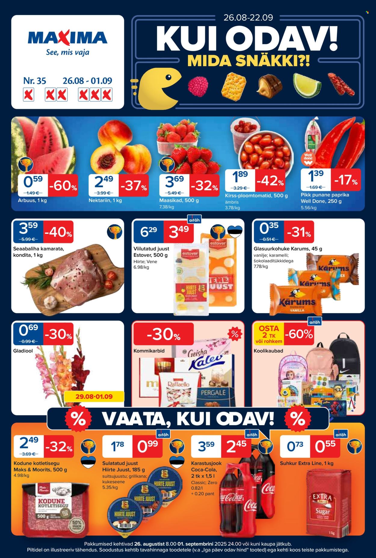 maxima - Maxima kliendileht - Maxima kliendileht nr. 35 (26.08 - 1.09.2025)