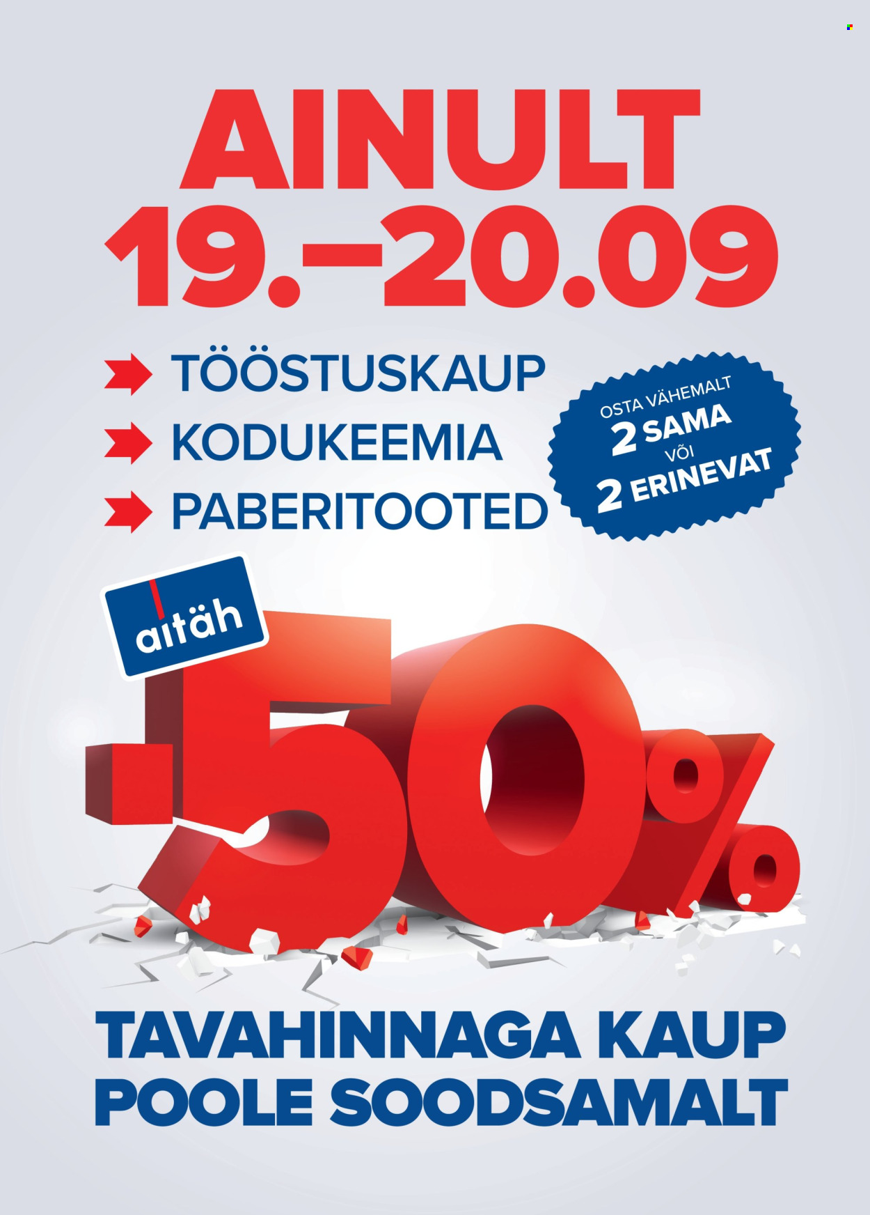 maxima - Maxima kliendileht - Me teeme seda jälle! (19.09 - 20.09.2025)
