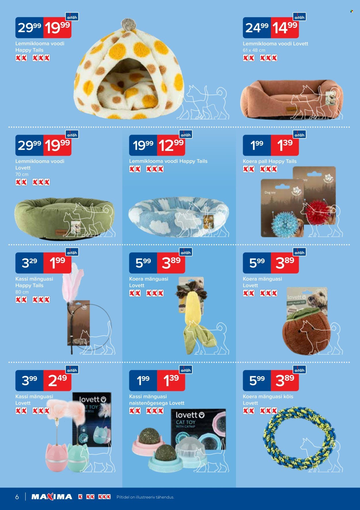maxima - Maxima kliendileht - Lemmikute Päevad (9.10 - 29.10.2025) - page: 6