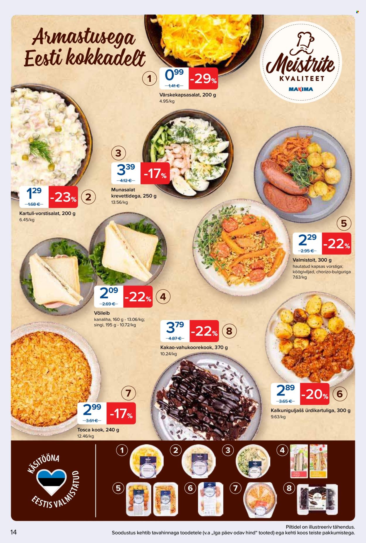 maxima - Maxima kliendileht - Maxima kliendileht nr. 44 (28.10 - 3.11.2025) - page: 14