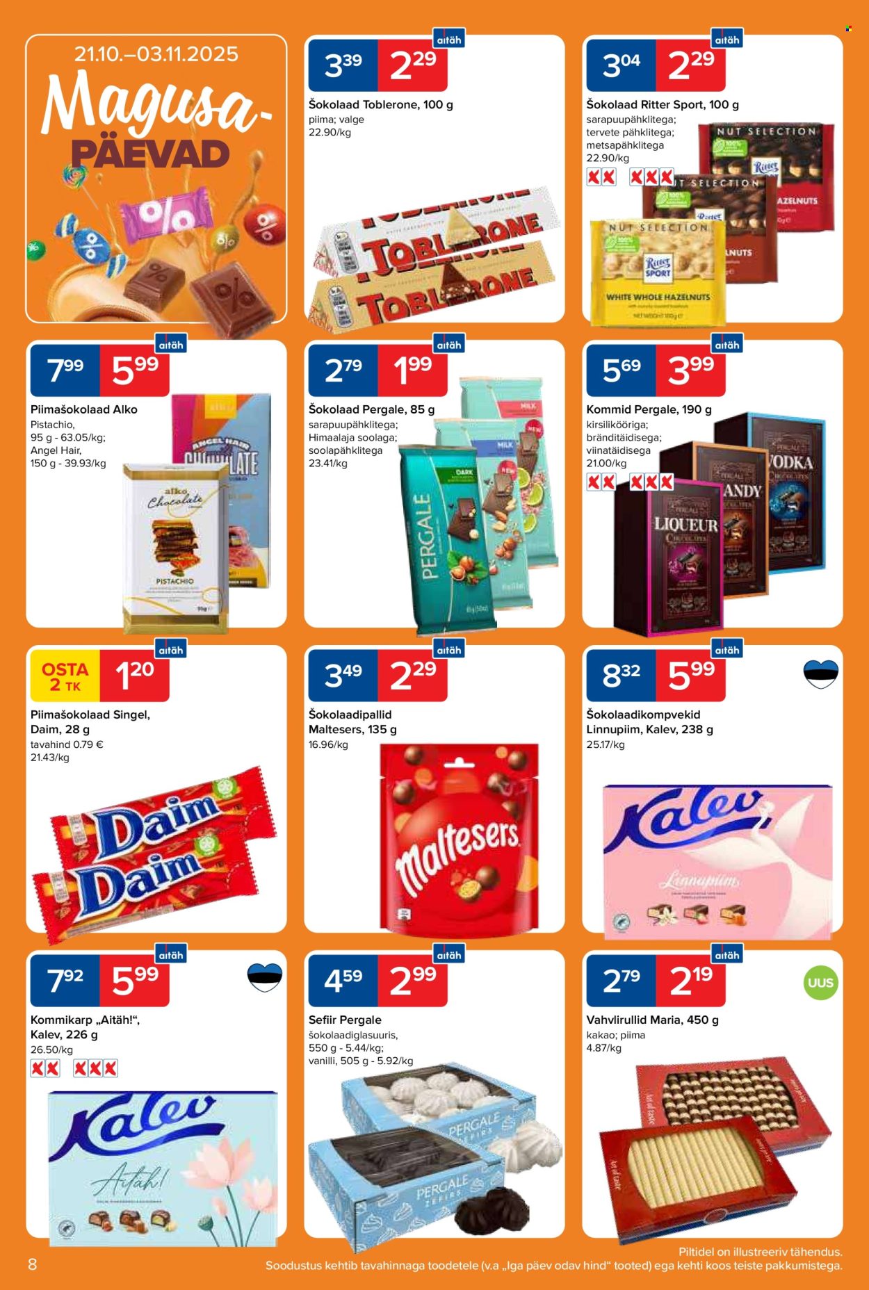 maxima - Maxima kliendileht - Maxima kliendileht nr. 44 (28.10 - 3.11.2025) - page: 8