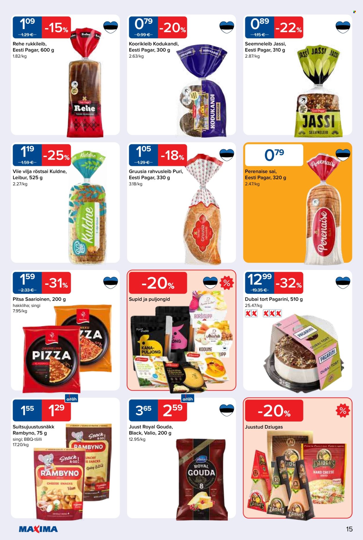maxima - Maxima kliendileht - Maxima kliendileht nr. 44 (28.10 - 3.11.2025) - page: 15