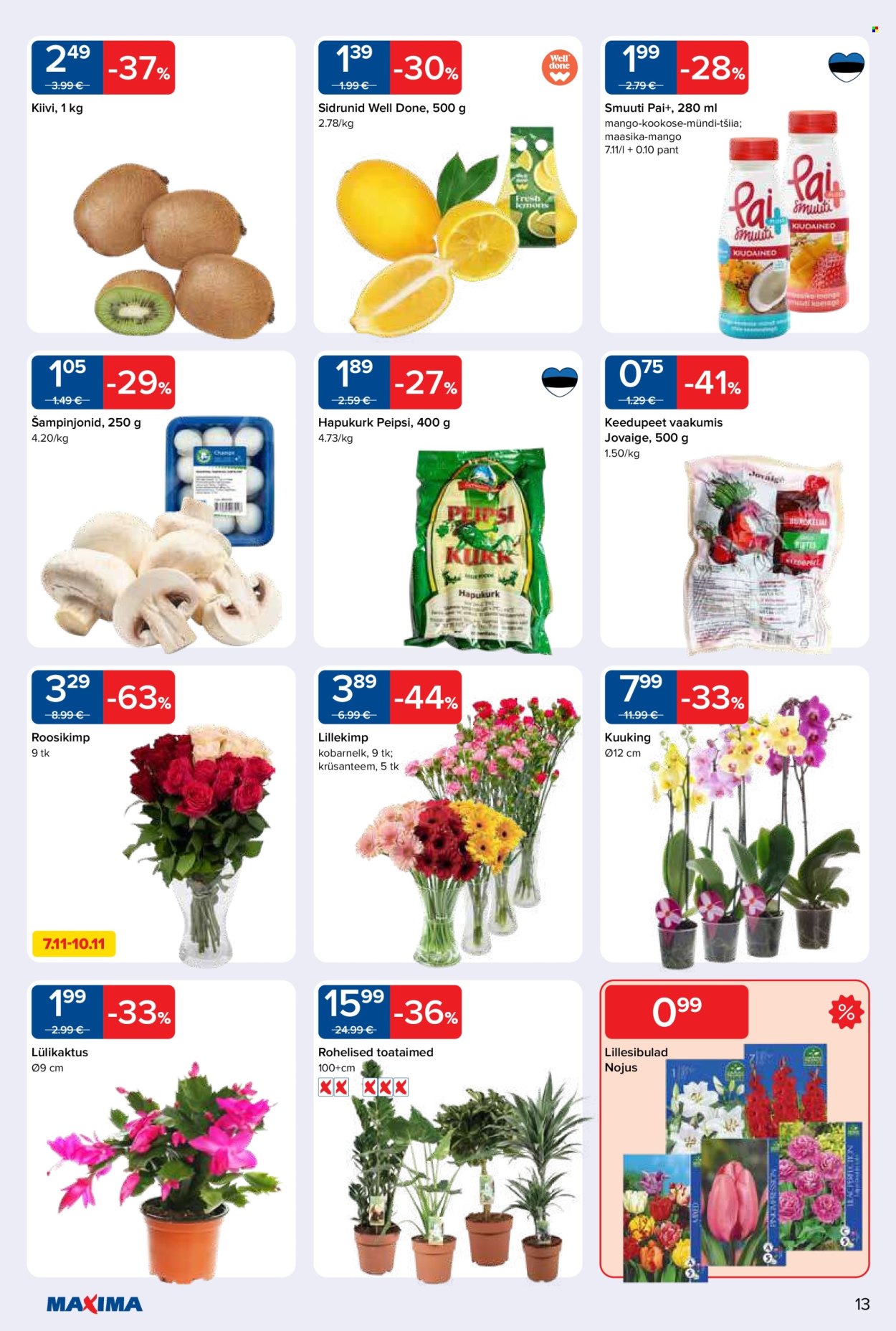 maxima - Maxima kliendileht - Maxima kliendileht nr. 45 (4.11 - 11.11.2025) - page: 13