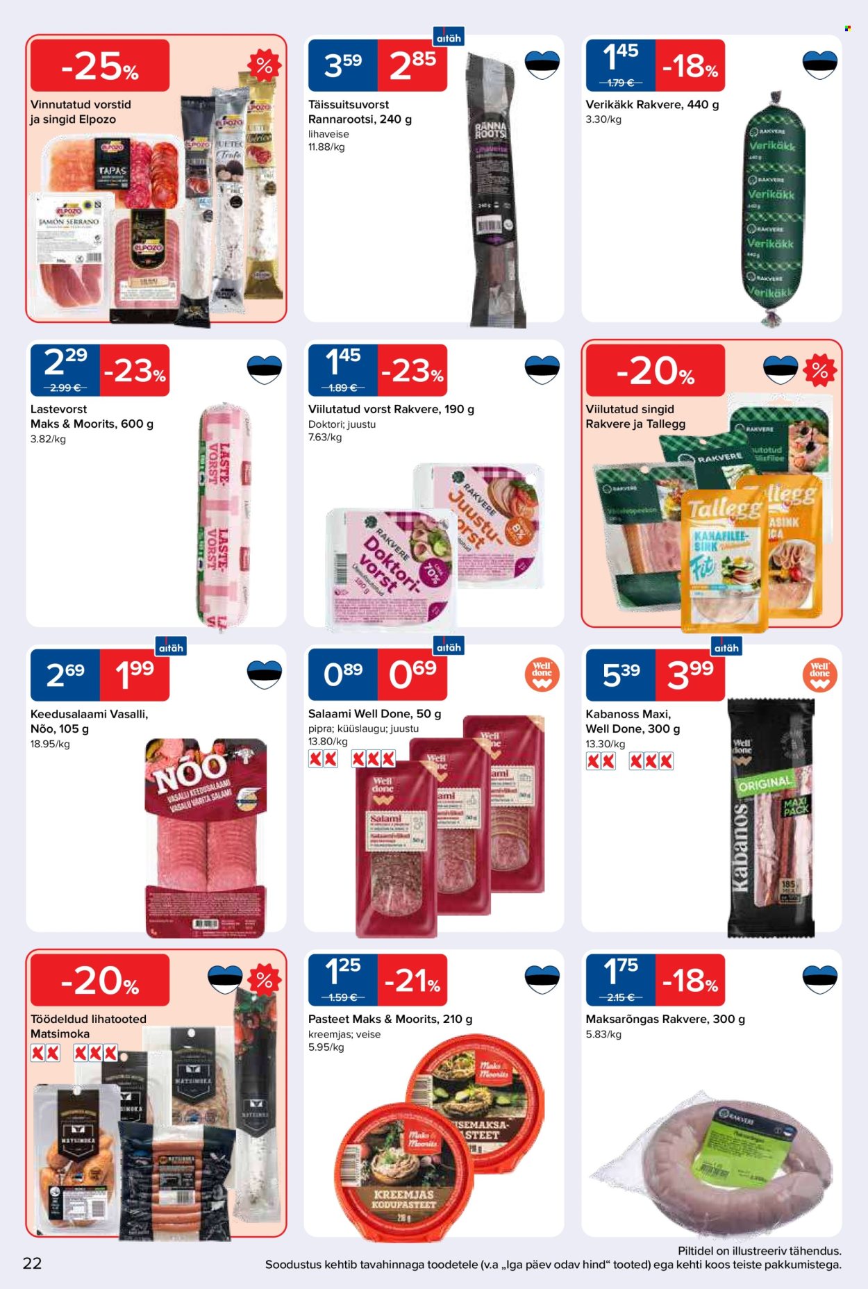 maxima - Maxima kliendileht - Maxima kliendileht nr. 45 (4.11 - 11.11.2025) - page: 22