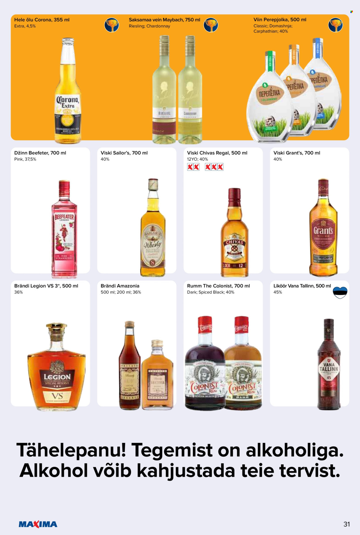 maxima - Maxima kliendileht - Maxima kliendileht nr. 45 (4.11 - 11.11.2025) - page: 31