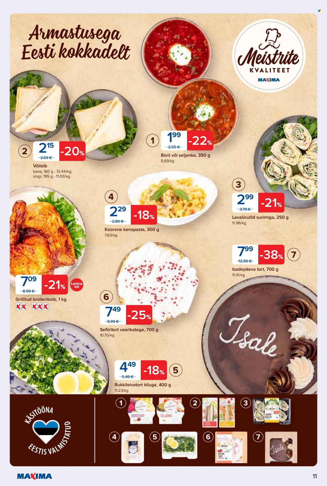 maxima - Maxima kliendileht - Maxima kliendileht nr. 45 (4.11 - 11.11.2025) - page: 11