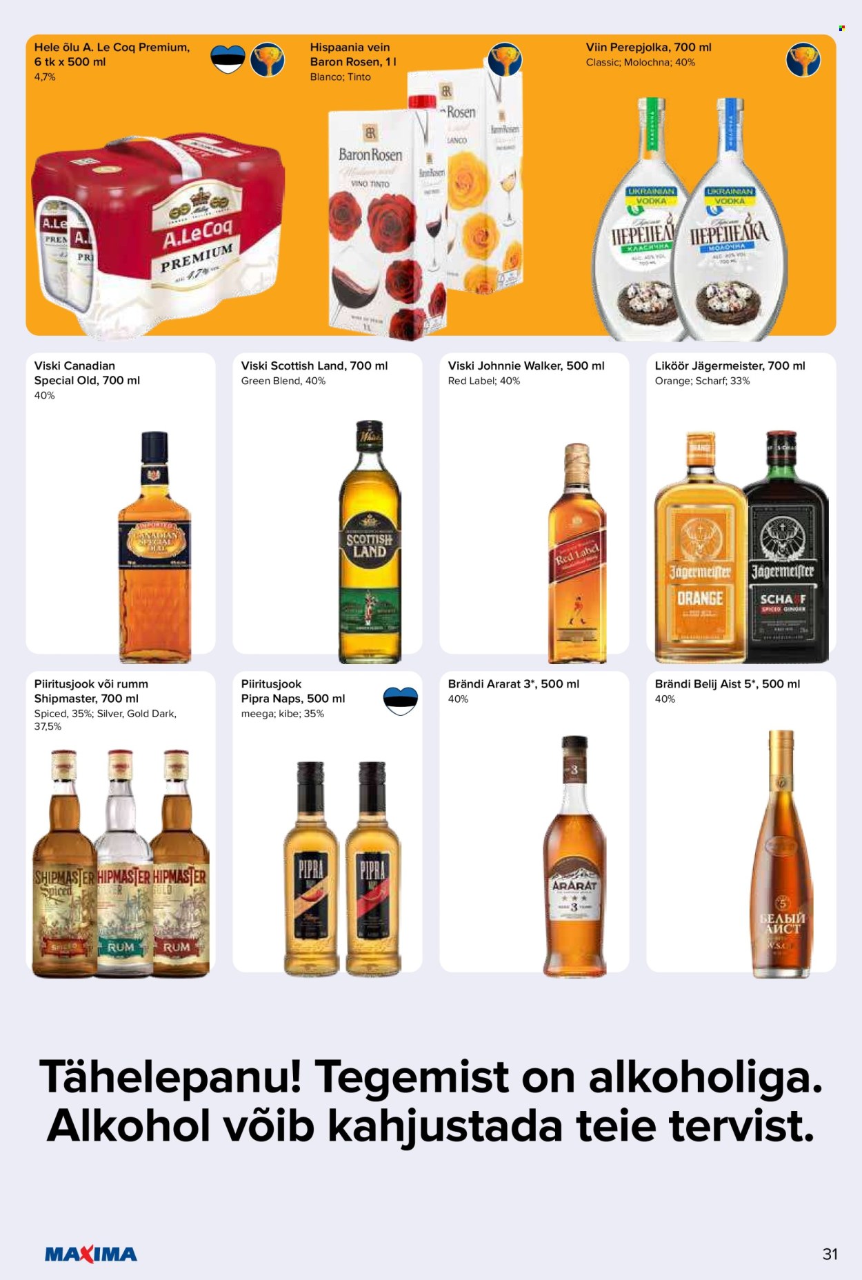 maxima - Maxima kliendileht - Maxima kliendileht nr. 46 (11.11 - 17.11.2025) - page: 31