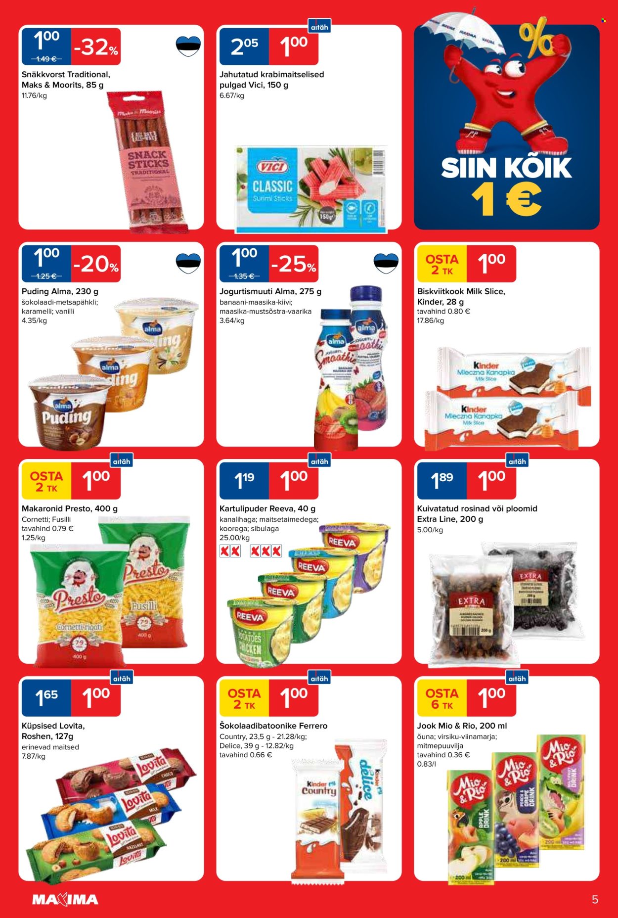 maxima - Maxima kliendileht - Maxima kliendileht nr. 46 (11.11 - 17.11.2025) - page: 5