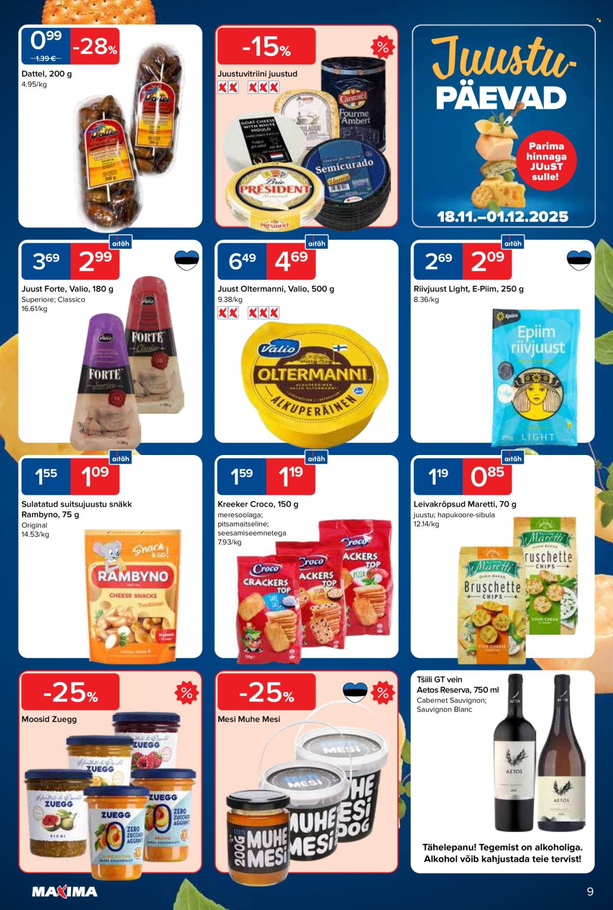 maxima - Maxima kliendileht - Maxima kliendileht nr. 48 (25.11 - 1.12.2025) - page: 9
