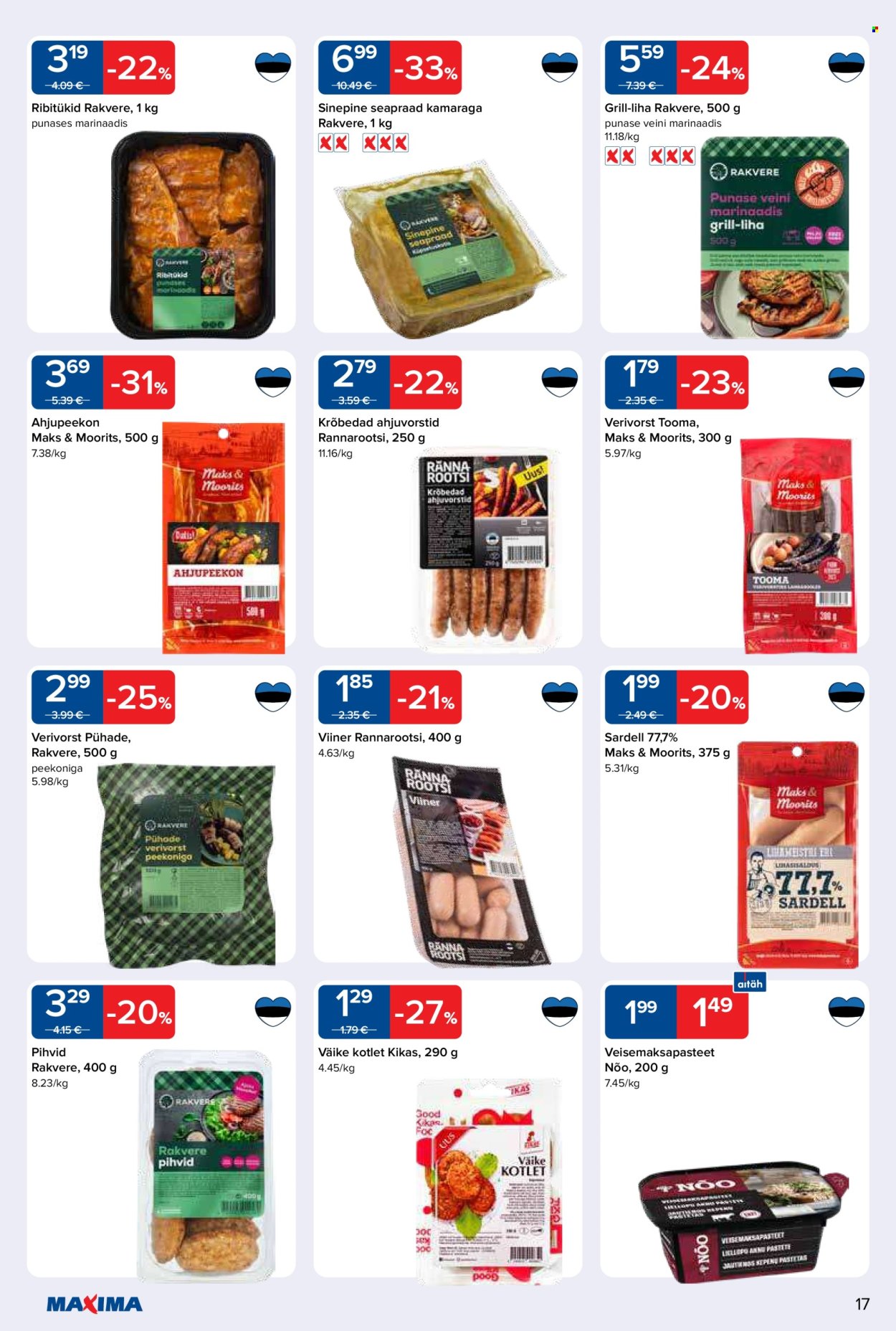 maxima - Maxima kliendileht - Maxima kliendileht nr. 48 (25.11 - 1.12.2025) - page: 17