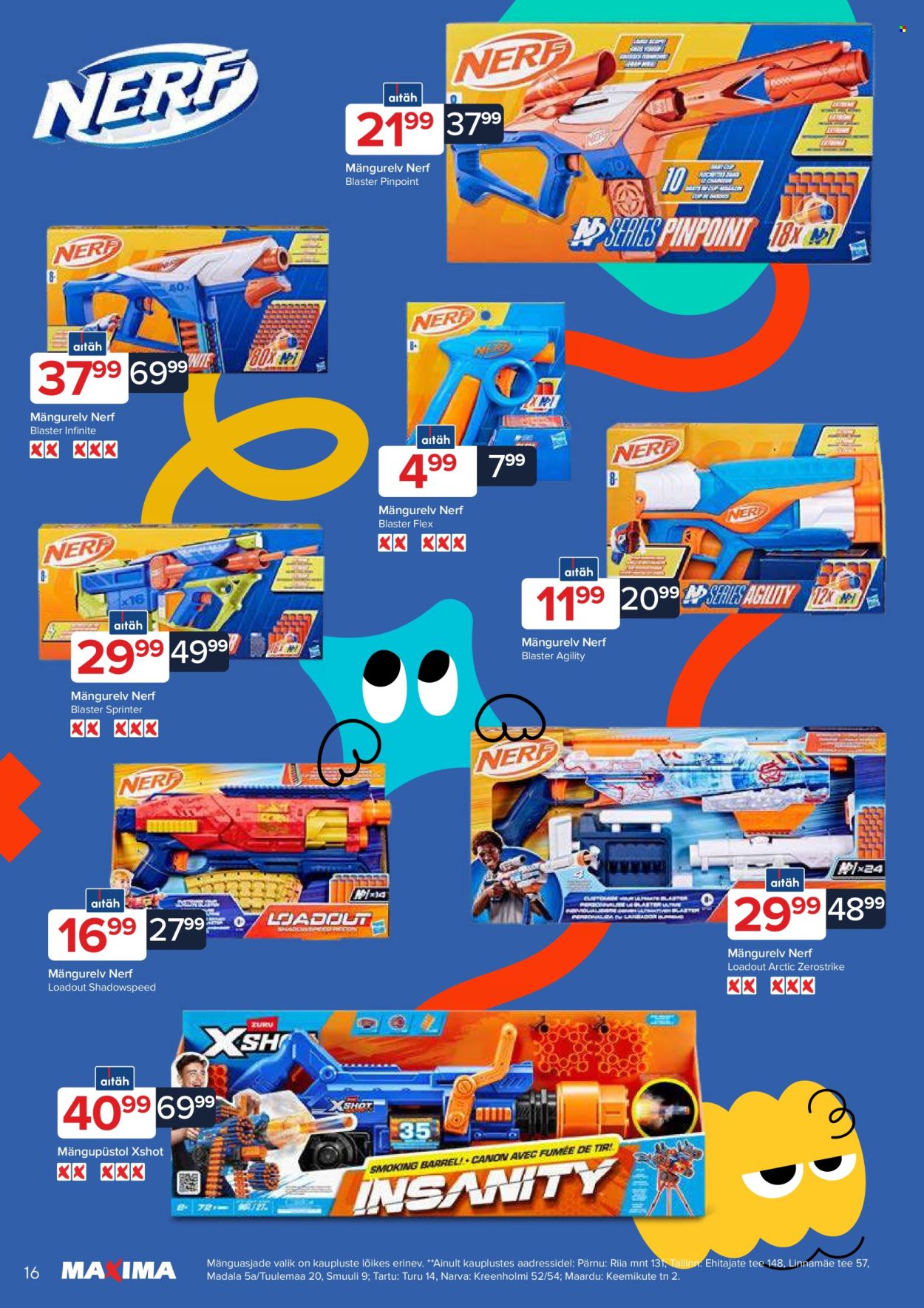 maxima - Maxima kliendileht - Mänguasjakataloog 2025 (6.11 - 31.12.2025) - page: 16