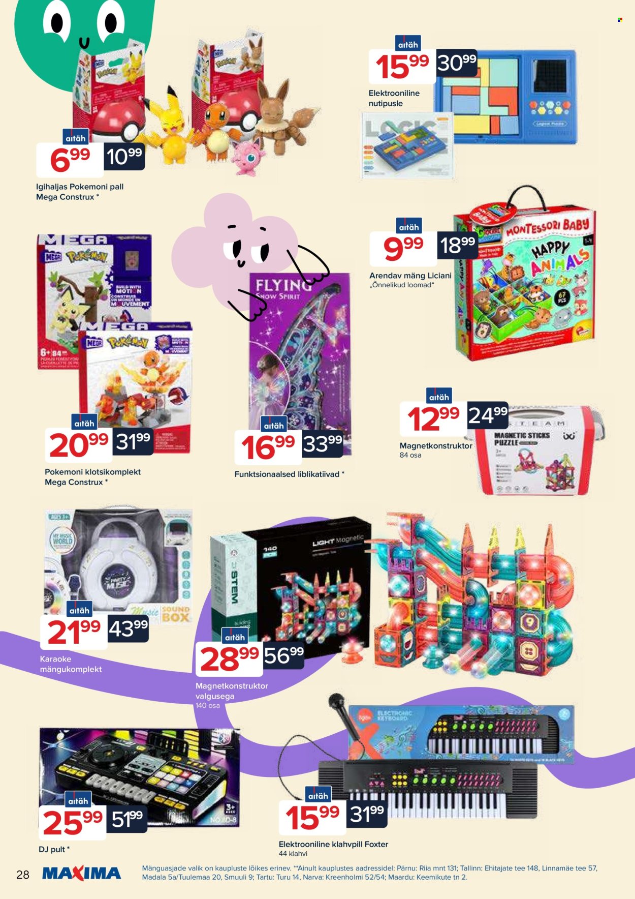 maxima - Maxima kliendileht - Mänguasjakataloog 2025 (6.11 - 31.12.2025) - page: 28