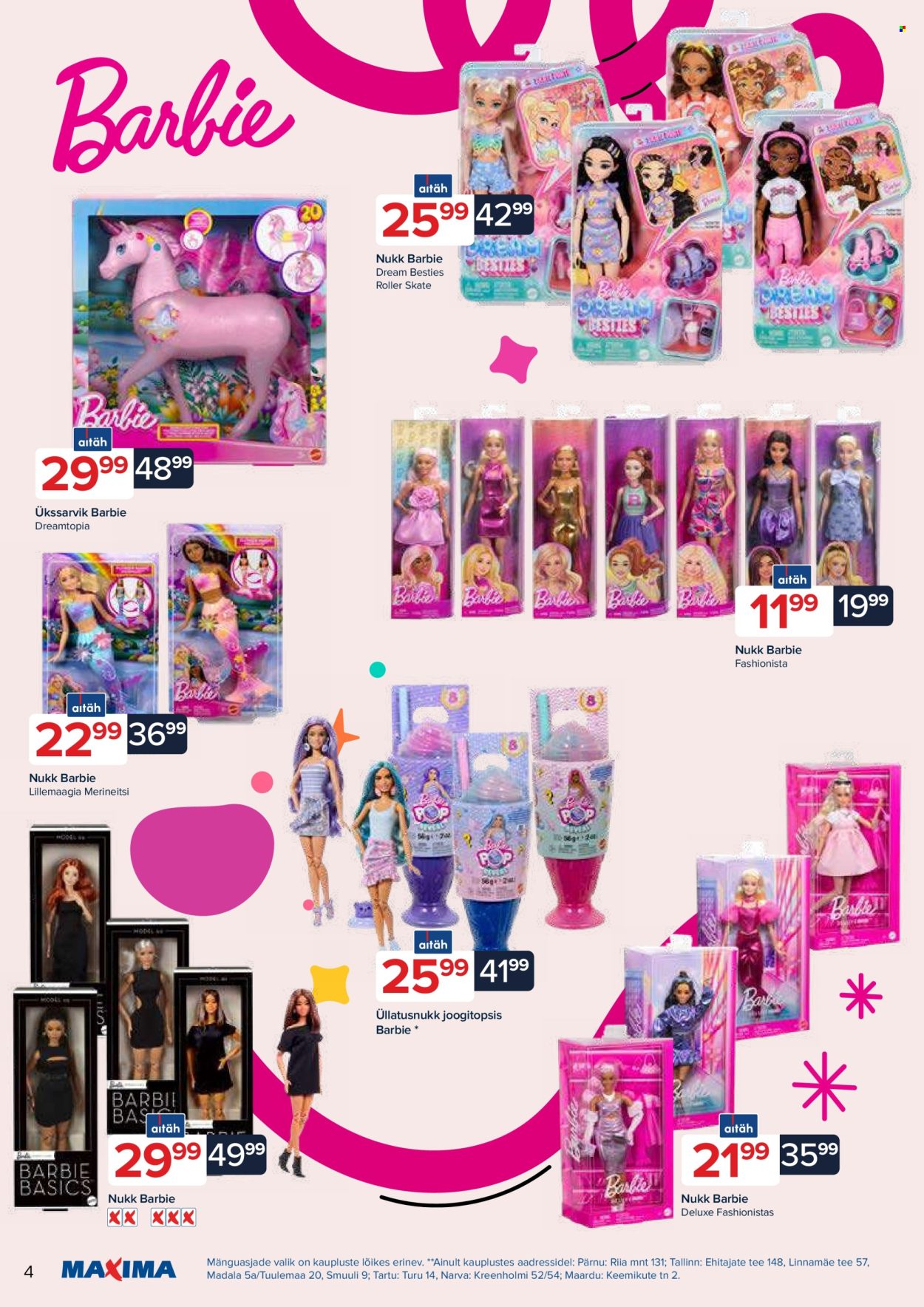 maxima - Maxima kliendileht - Mänguasjakataloog 2025 (6.11 - 31.12.2025) - page: 4