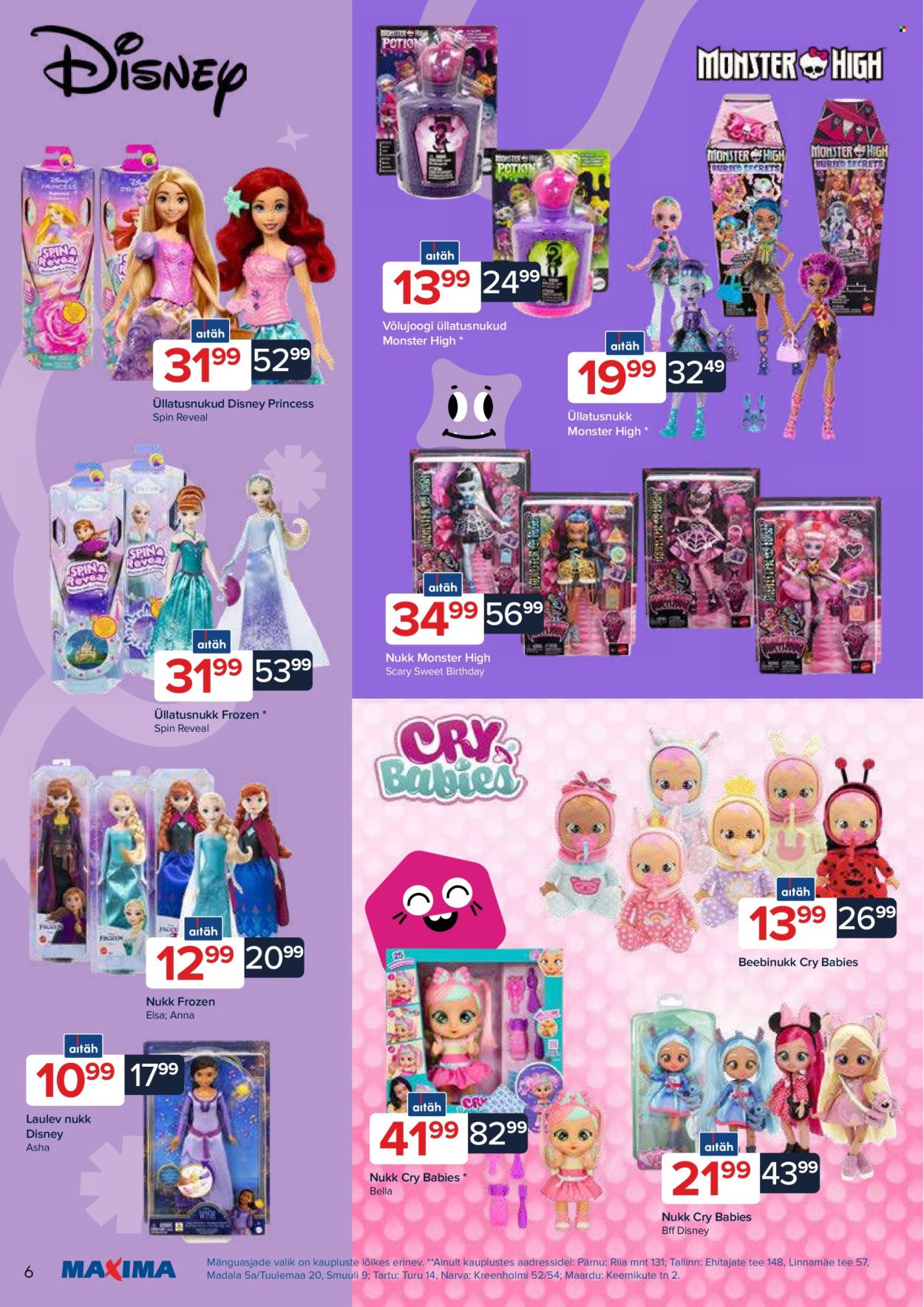 maxima - Maxima kliendileht - Mänguasjakataloog 2025 (6.11 - 31.12.2025) - page: 6