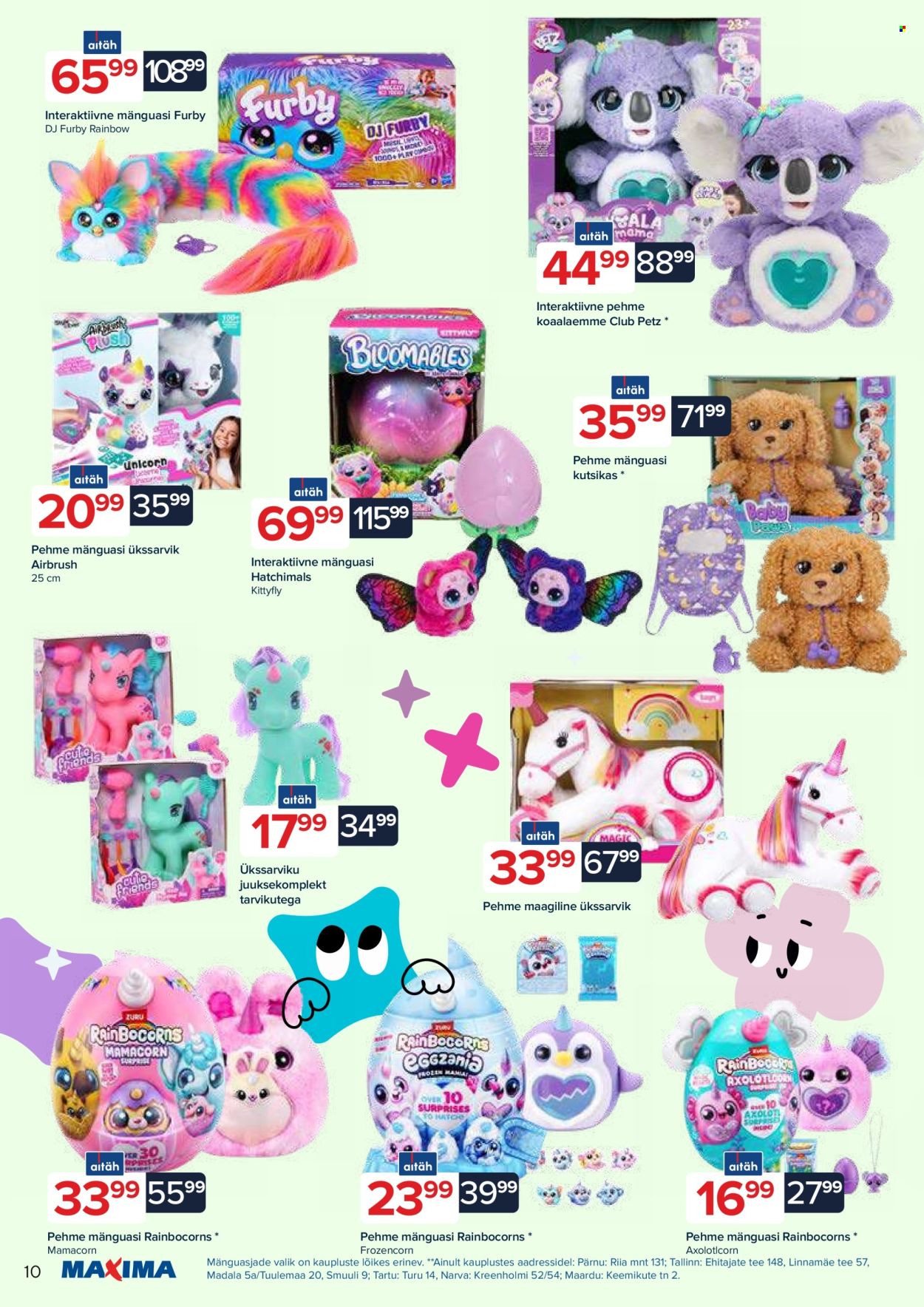maxima - Maxima kliendileht - Mänguasjakataloog 2025 (6.11 - 31.12.2025) - page: 10