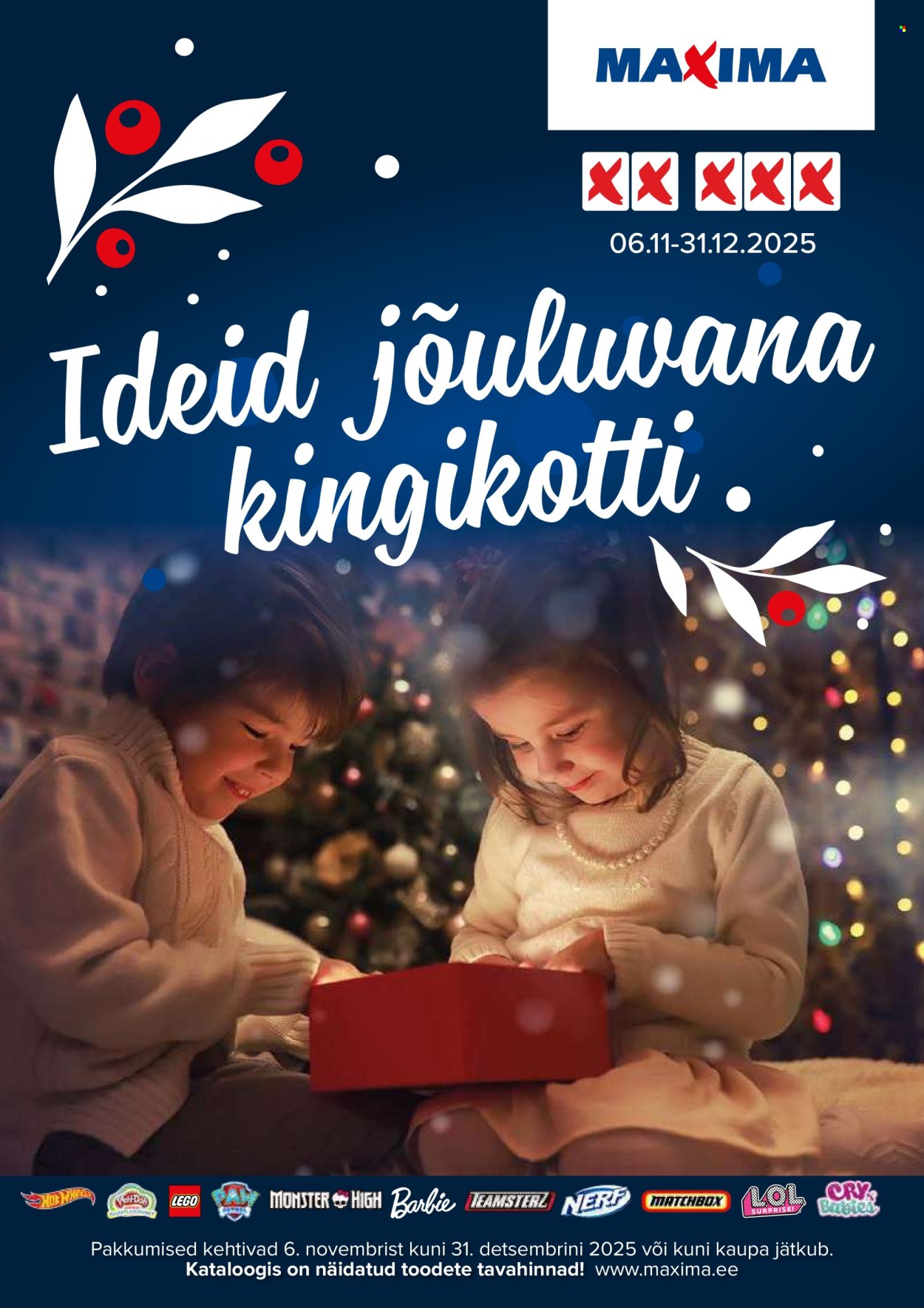 maxima - Maxima kliendileht - Mänguasjakataloog 2025 (6.11 - 31.12.2025)
